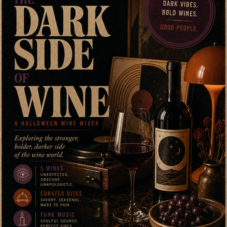 The Dark Side of Wine, a funky wine mixer
