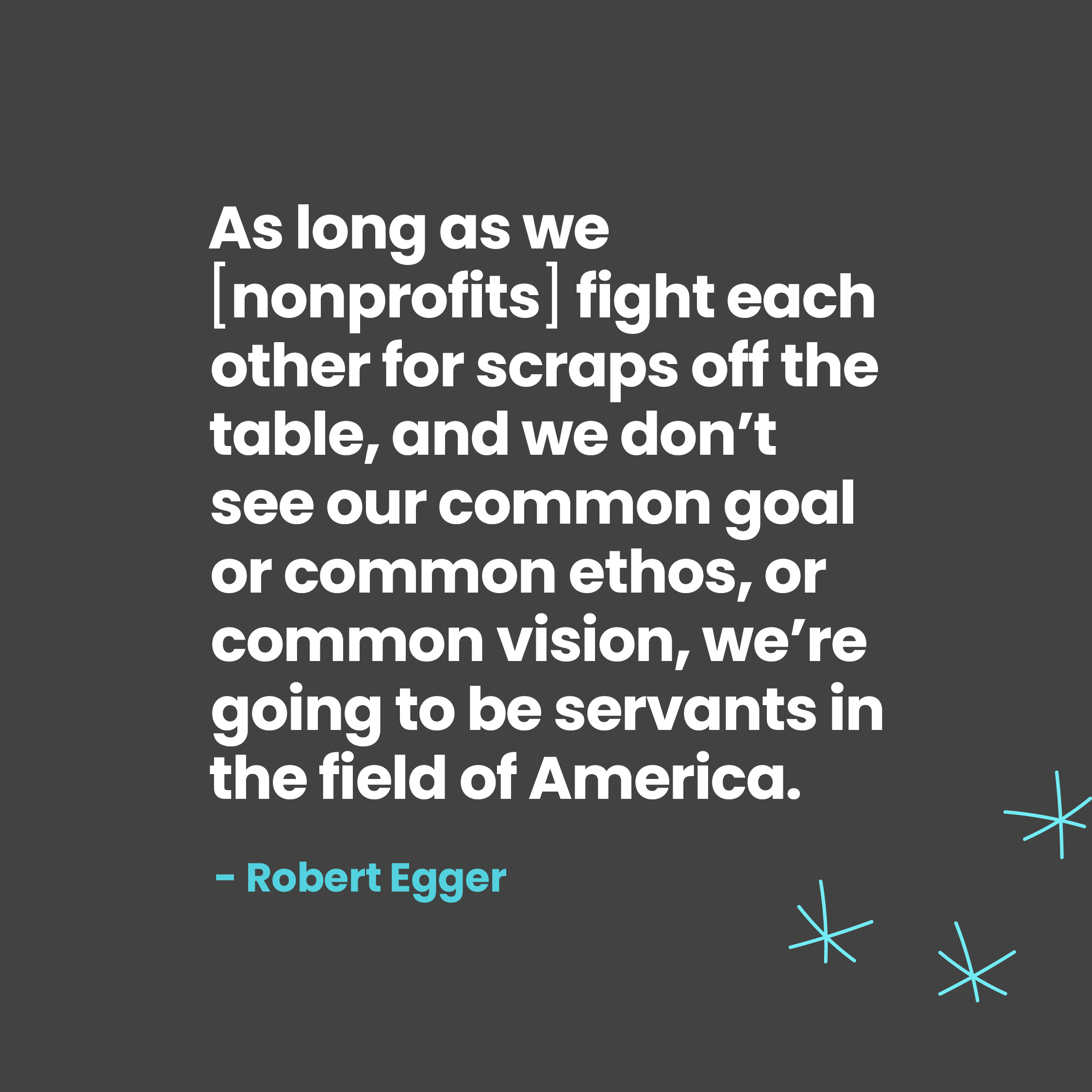How Nonprofits Should Step Into an Activist Role with Robert Egger