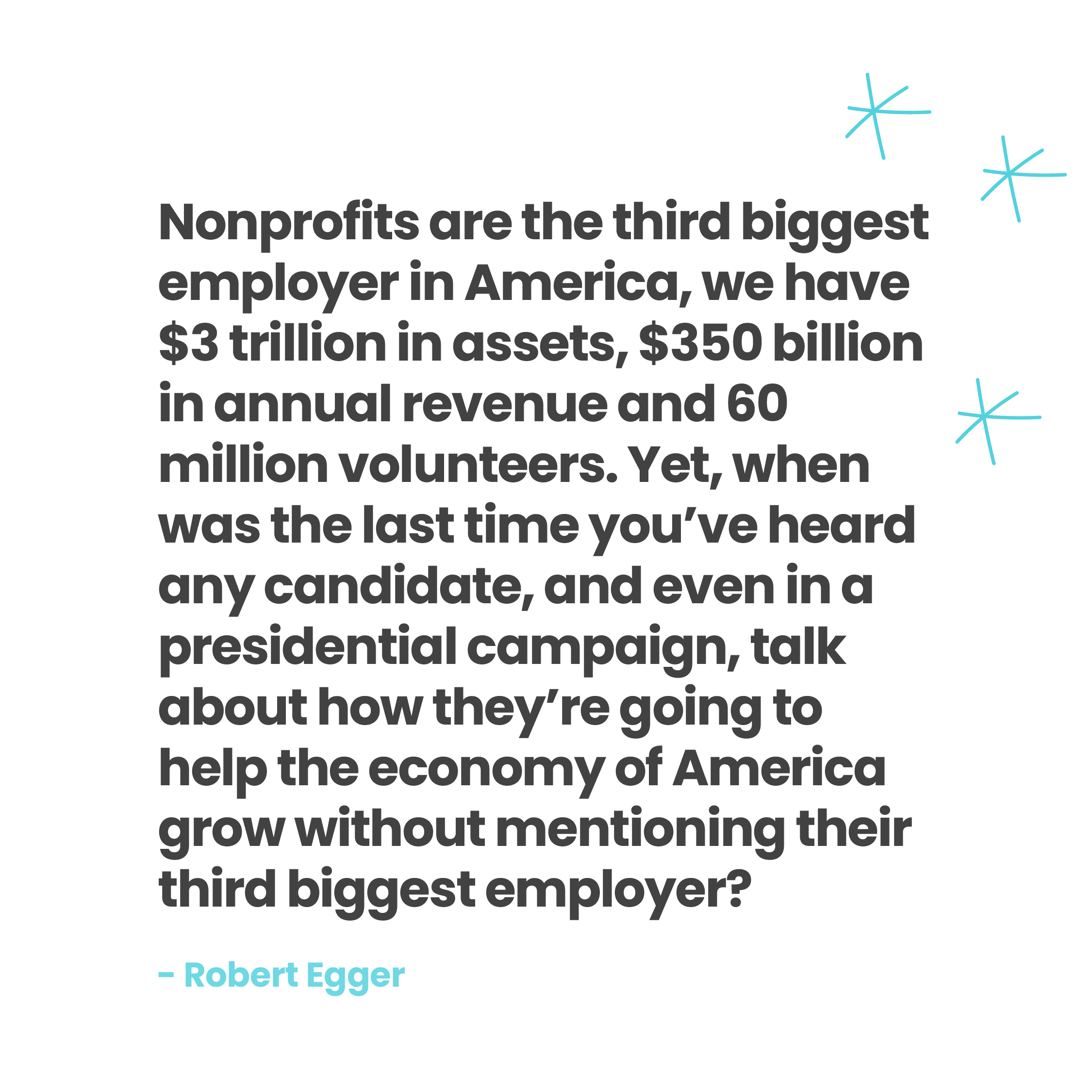 How Nonprofits Should Step Into an Activist Role with Robert Egger
