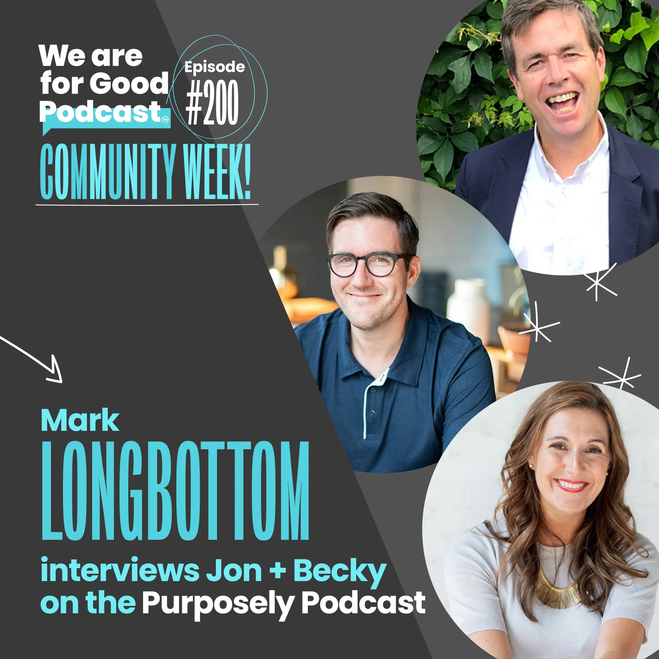 200. Growing a Global Kindness Community - Mark Longbottom, Purposely Podcast
