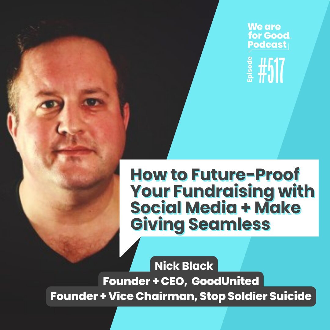 Meet Nick. He&rsquo;s a combat veteran, an incredible innovator and founder of the nonprofit @stopsoldiersuicide Soldier Suicide and the company @goodunited.io. 

GoodUnited&rsquo;s innovative approach to philanthropy is a game-changing force in soci