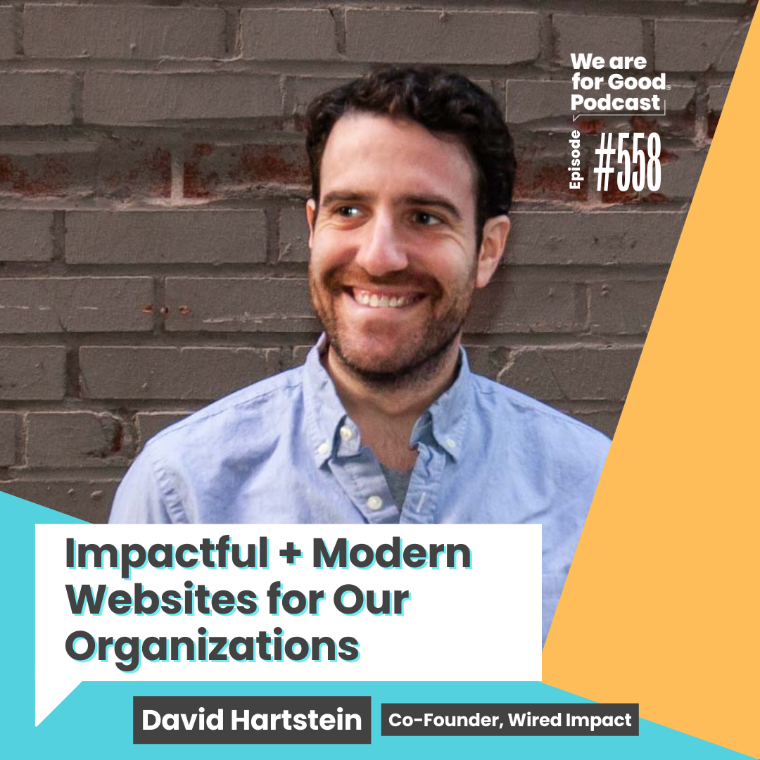 558. How It's Built: Impactful + Modern Websites for Our Organizations - David Hartstein
