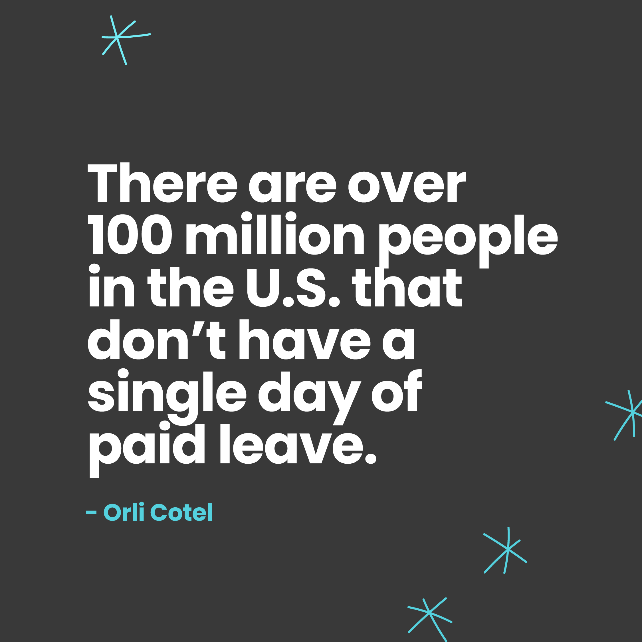 Orli Cotel, Paid Leave for the U.S., We Are For Good Podcast