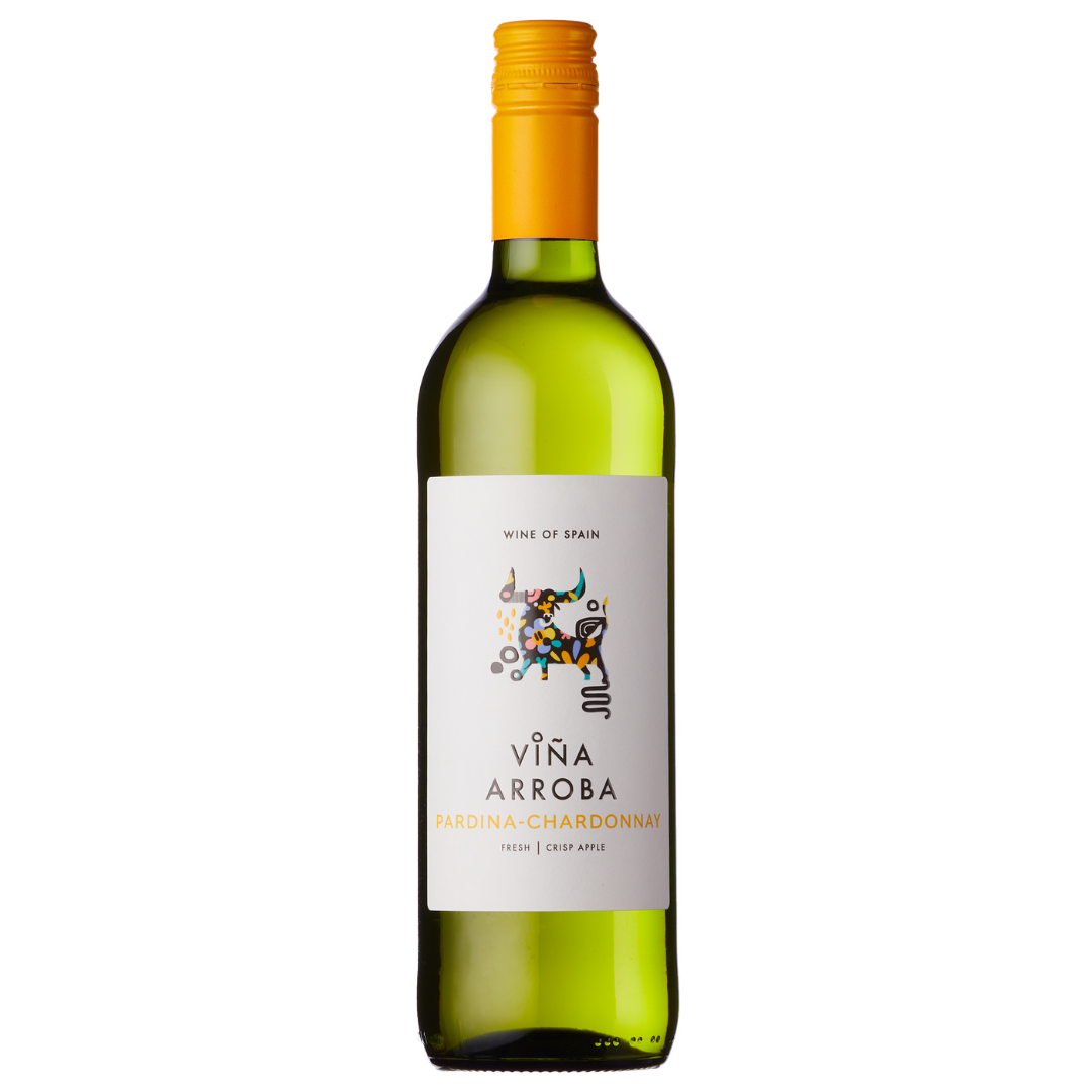 Pardina Chardonnay. Vina Arroba, Spain.