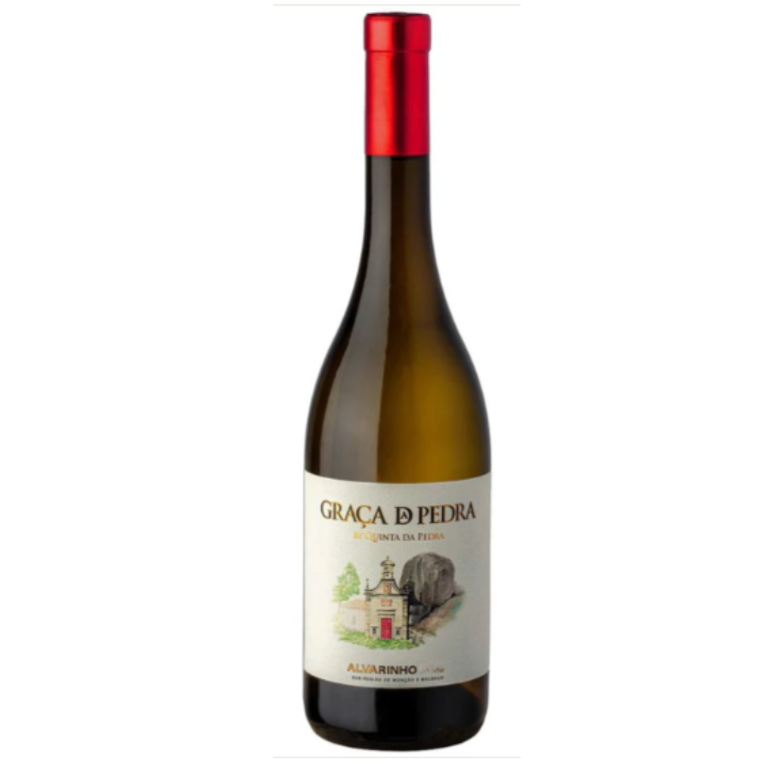 Quinta da Pedra Graca Da Pedra Alvarinho Branco. Portugal.