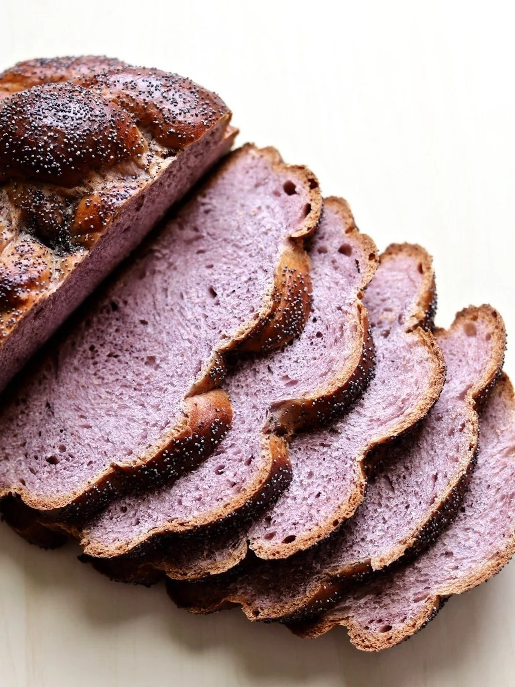 Purple Potato Challah