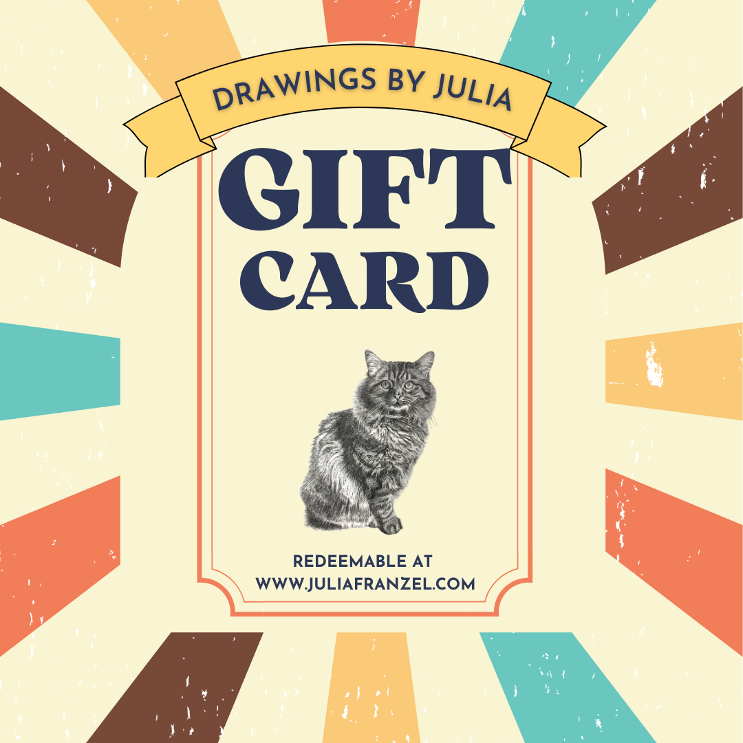 Pet Portraits by Julia Gift Certificate