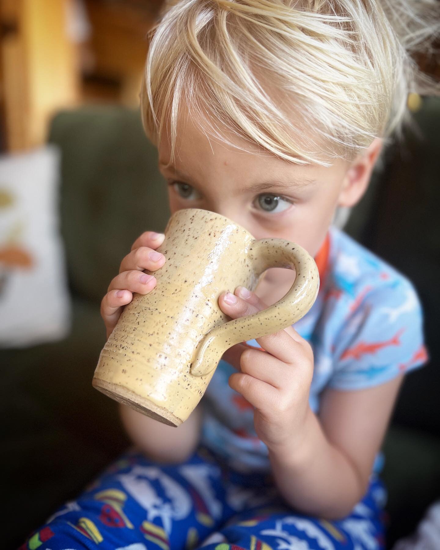 Herbalism in action&hellip;
My littles is sick. Fever, nasty cough, congested sinuses. 
~
What do I do? Tea. Here&rsquo;a why and how. 
~
Why: herbal tea is hydrating, gentle and easily absorbed by his little body. 
There are so many ways to get it i