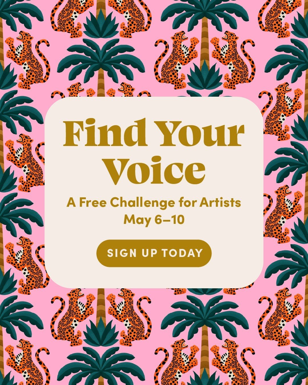 ✨ Are you ready to dive deep and find your unique artistic voice? Join my FREE 5-day #FindYourVoice Challenge starting Monday, May 6! ⁠
⁠
What you'll accomplish during this challenge includes...⁠
1️⃣ Exploring the personal experiences that shape your