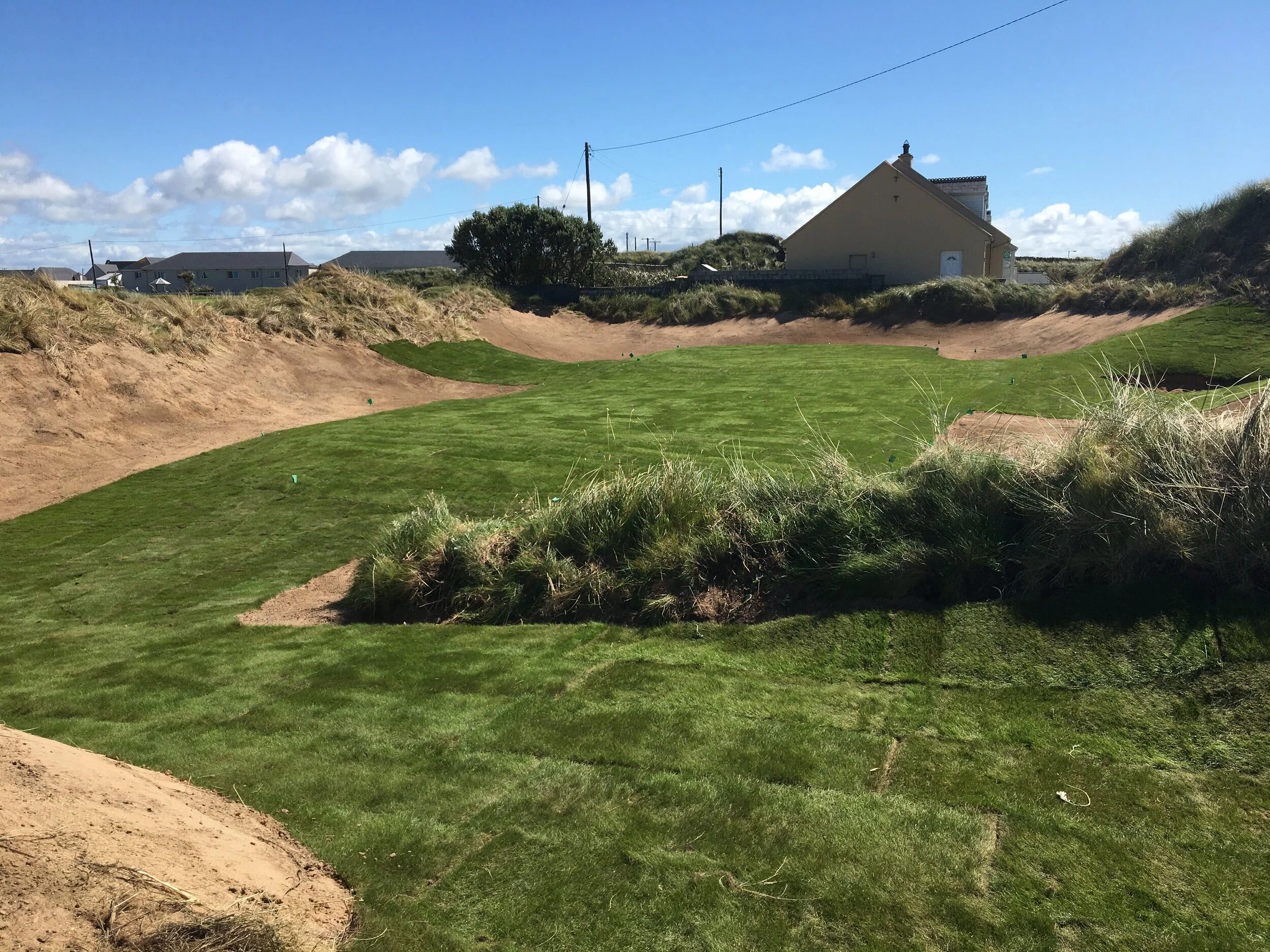 SPANISH PT. GC, IRELAND - ON-SITE GOLF DESIGN - GREEN DESIGN