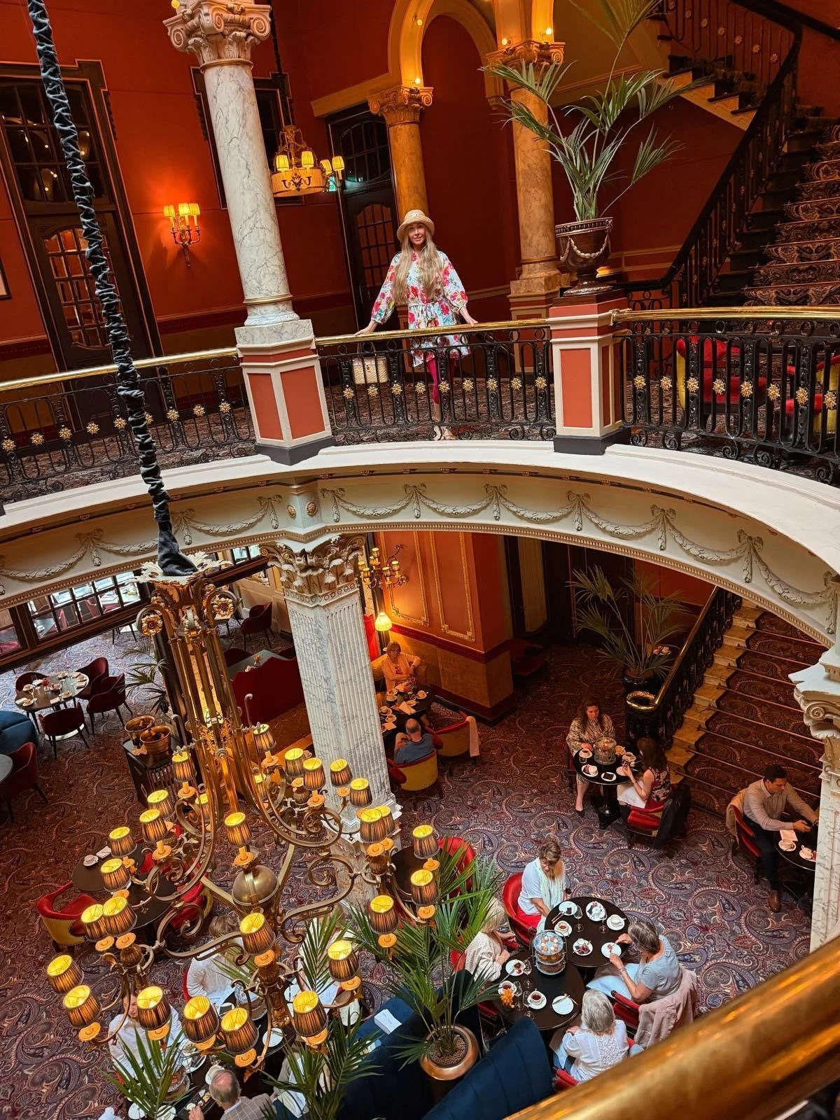 High Tea at Hotel des Indes in The Hague