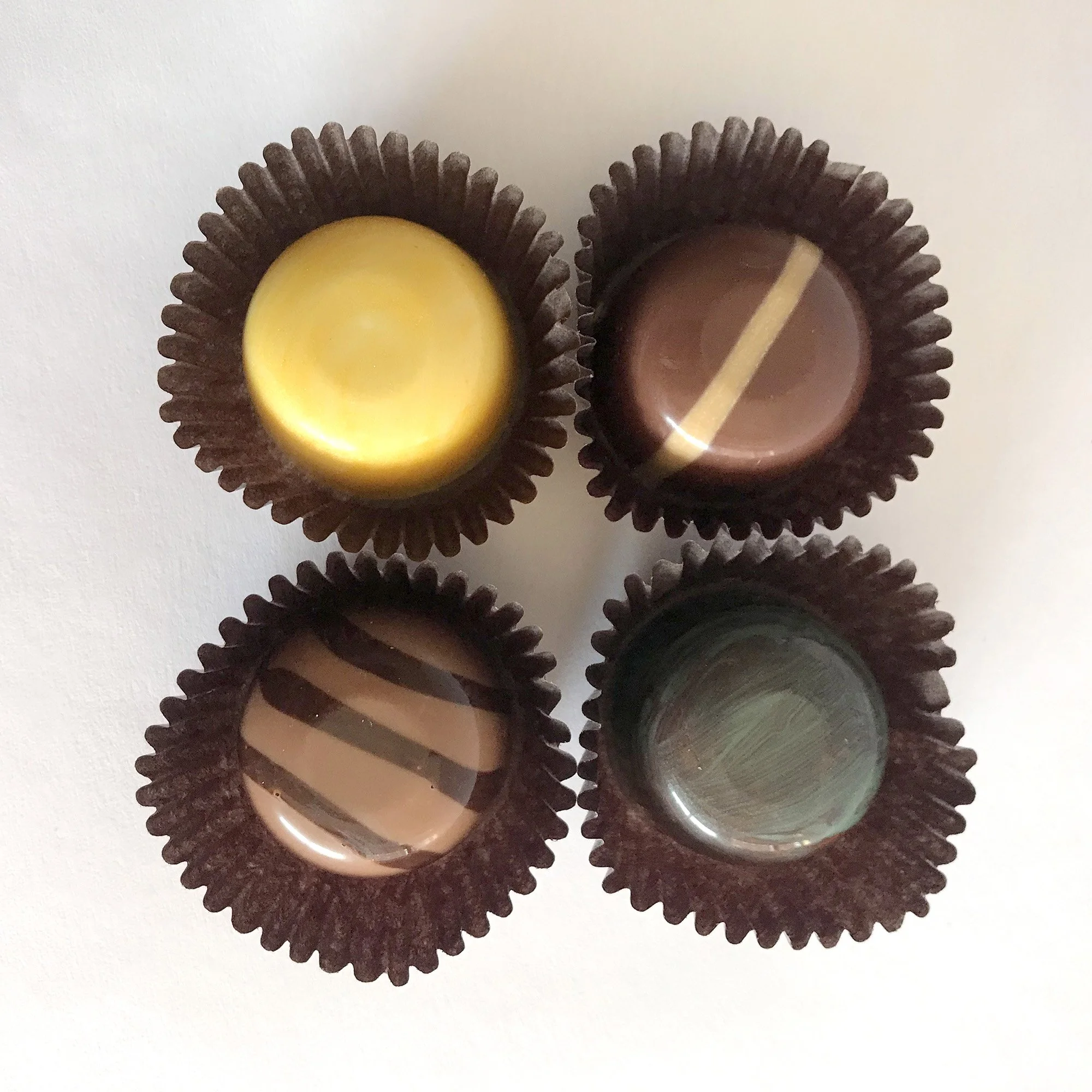 Girl Scout Cookie inspired bonbons