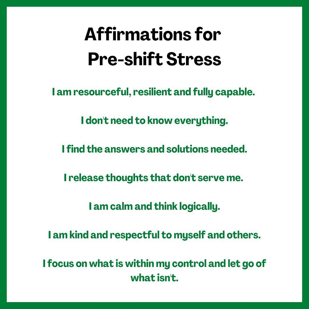 Here are a few affirmations to help you get through your shift and feel more positive about the amazing work that you do every single day. Thank you 💚
 
 
 
 
 
 
 
 
 
 
 
 
 
 
#amalhealth #nurses #nurseaffirmations #fatigue #energy #motivation #h