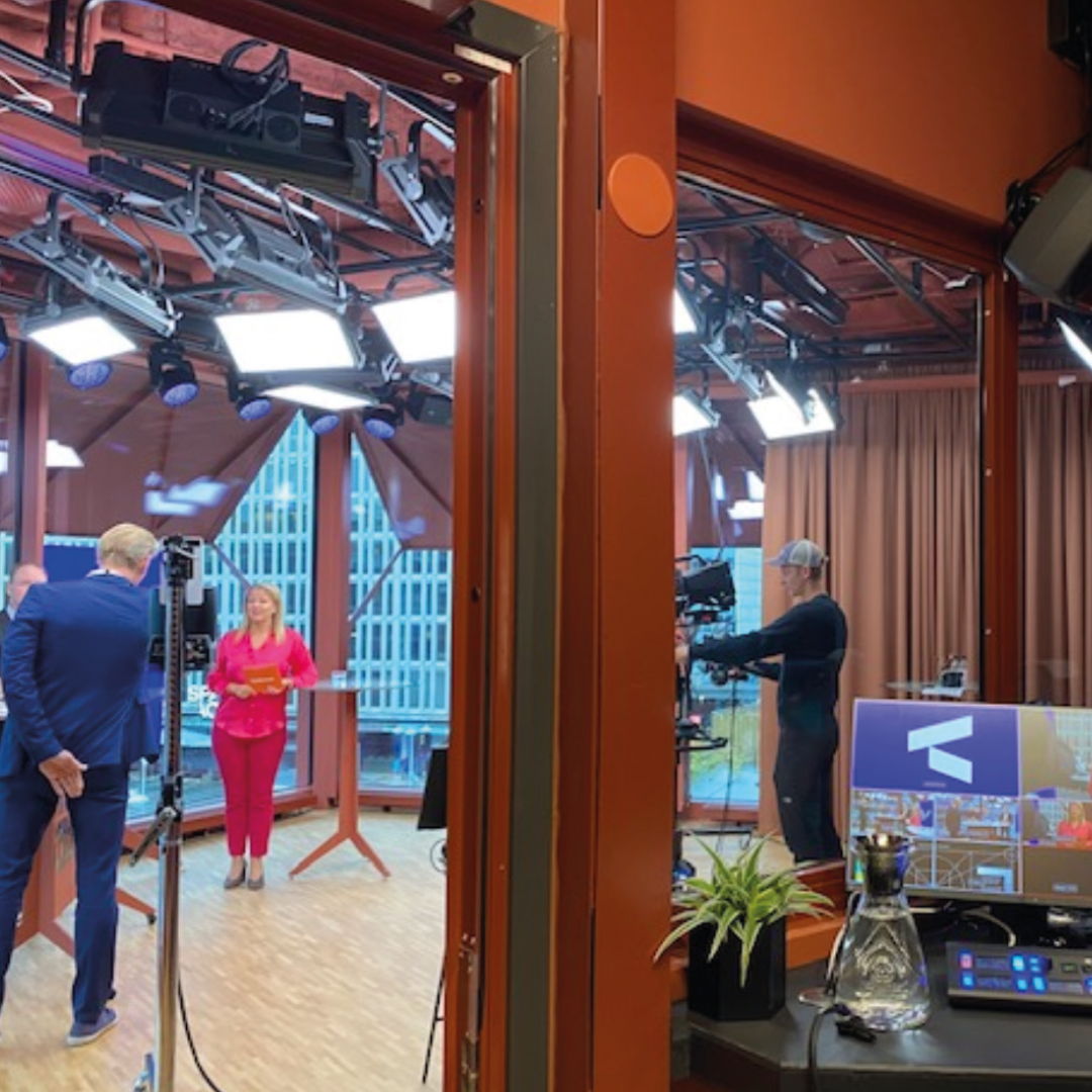 Sanna Balsvik i studio uppdrag för Vasakronan