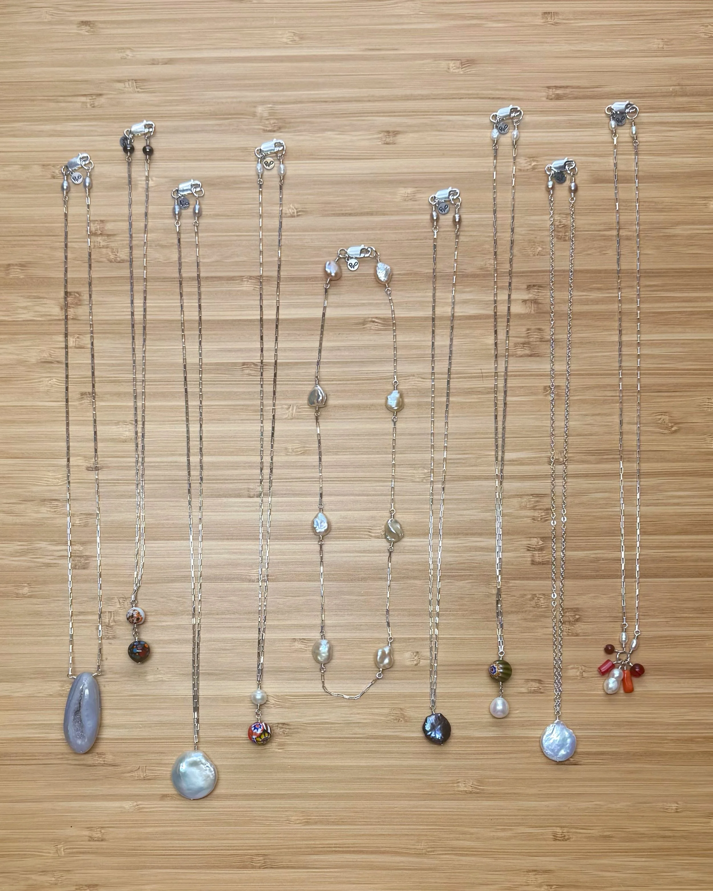 chain necklaces - silver // sample sale
