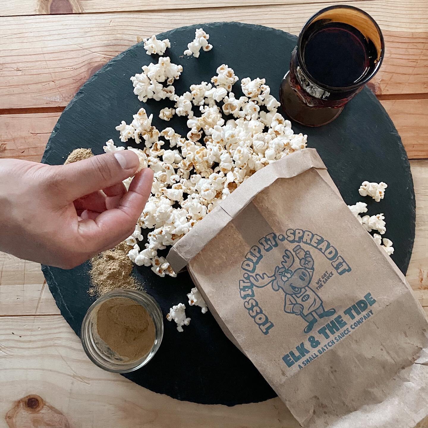 We&rsquo;re poppin on here to share our &ldquo;what&rsquo;s poppin&rdquo; seasoning salt and to introduce you to Elmer the Elk - our new sidekick! 

What&rsquo;s poppin&rsquo; seasoning has many uses. The classics being popcorn, roasted vegetables, h