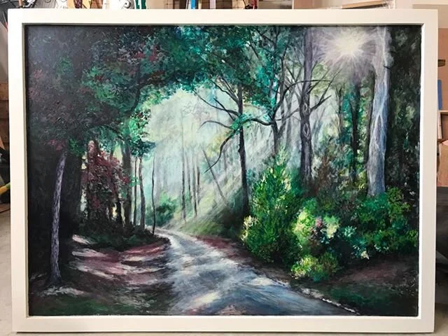 Just finished this for a friend. Probably my largest painting yet at 3 x4 feet.