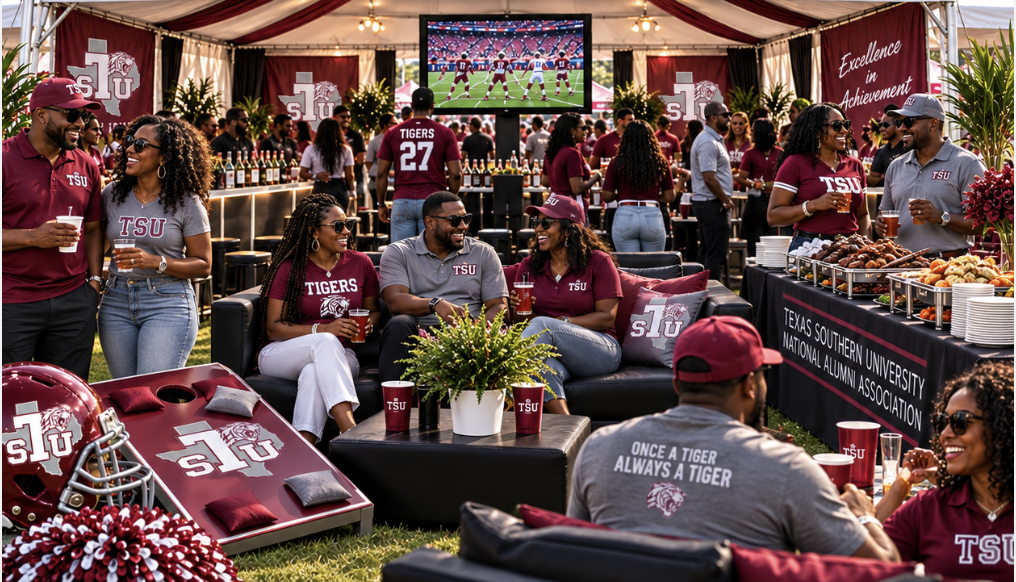 TSUNAA Homecoming Tailgate VIP Tent
