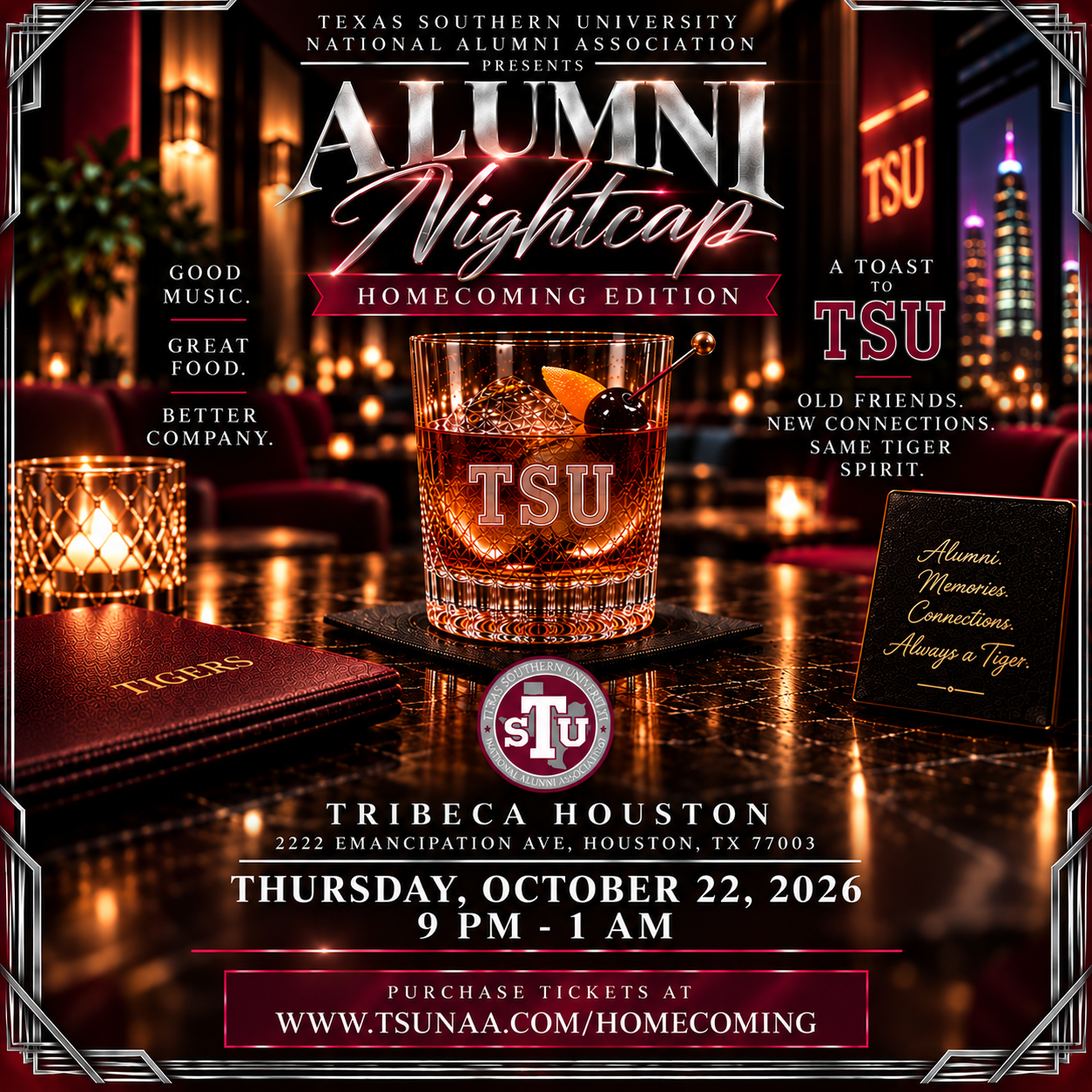 Alumni Night Cap: Homecoming Edition