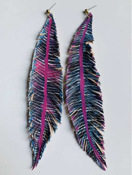 TROPICAL LEATHER FEATHER COLLECTION (PRE-ORDER)