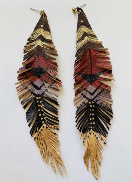 TROPICAL LEATHER FEATHER COLLECTION (PRE-ORDER)