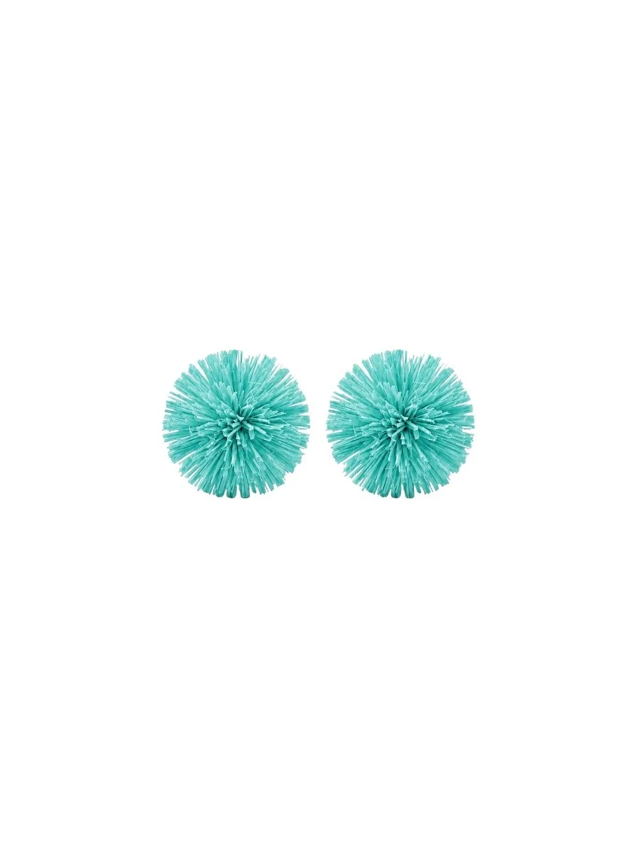 The Raffia Effect Ear Clips (Tiffany Bloom)