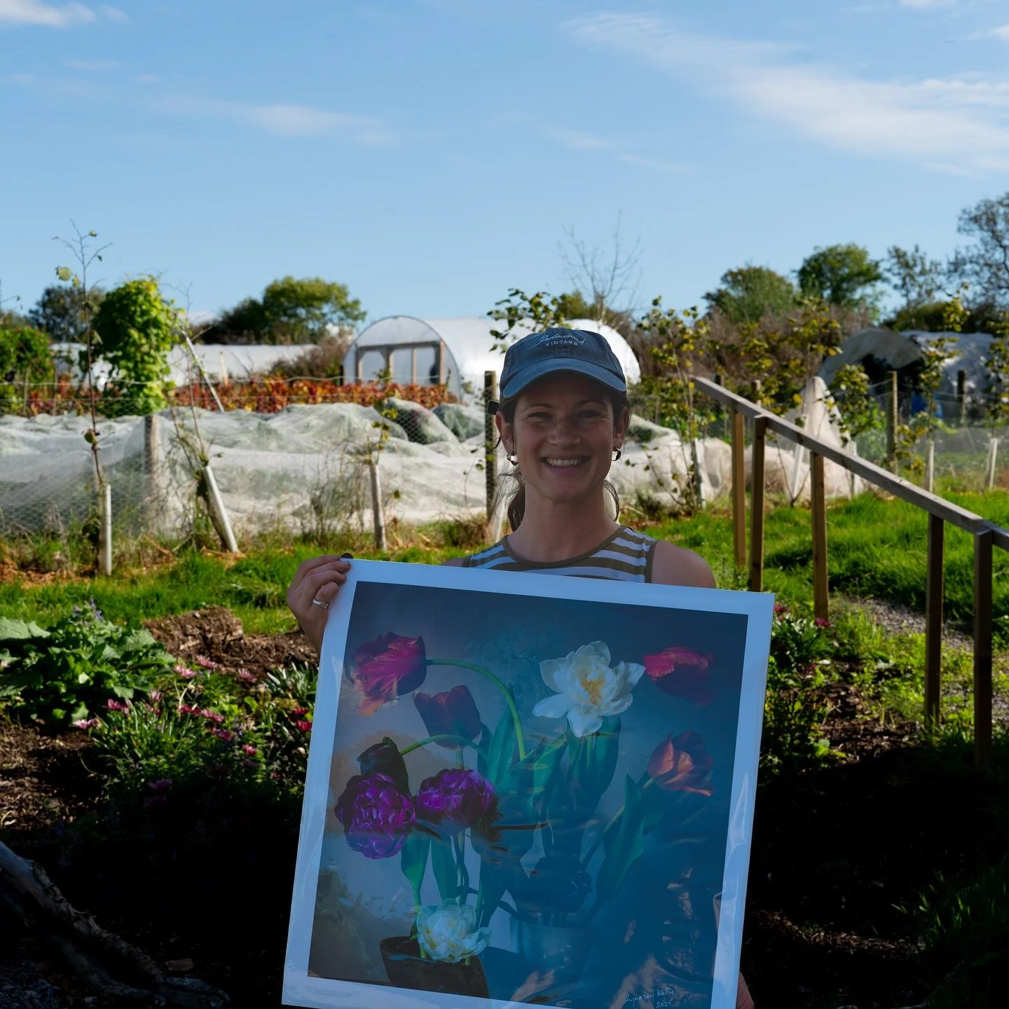 Congratulation to @mischqua our summer draw winner! How apt for this lovely print to go to a flower grower. 
It’s the first time this particular photograph has been printed and thanks to Jake @pennybatch_ it looks incredible! It was so nice to