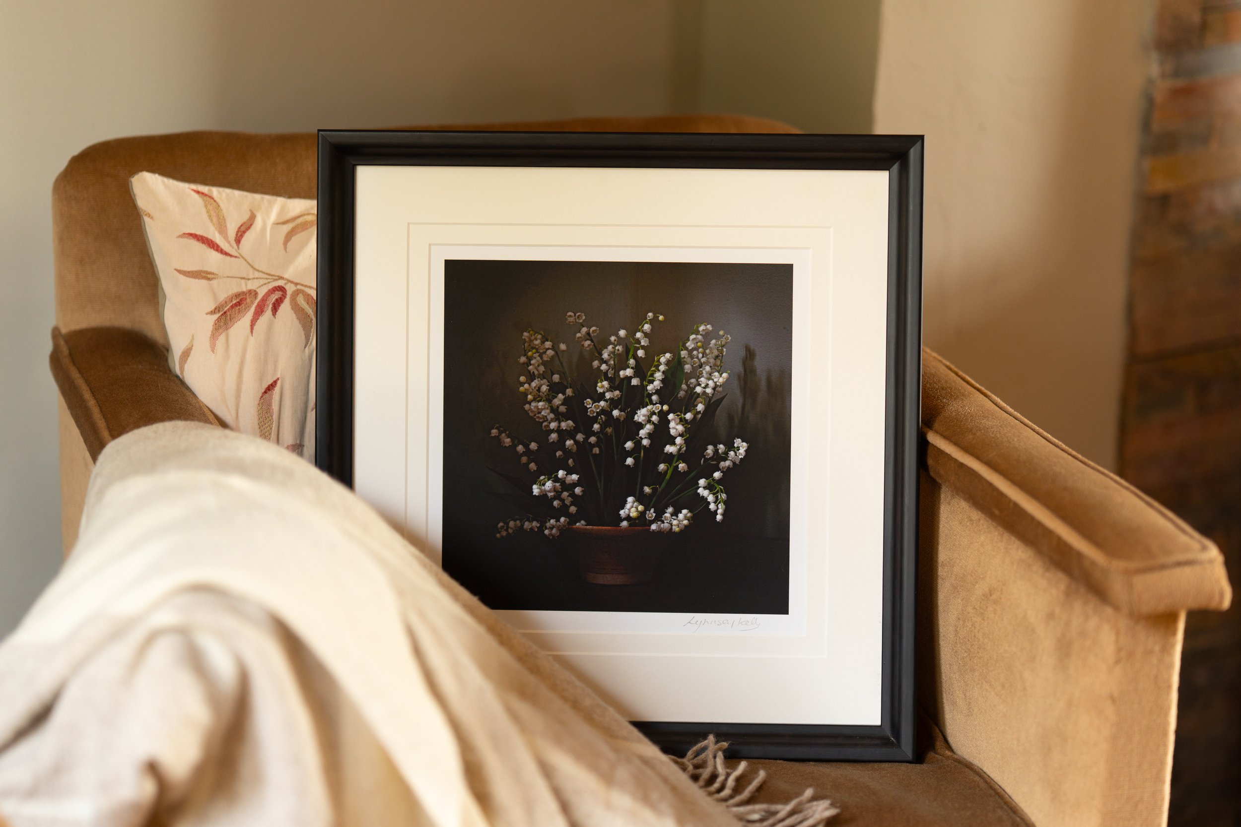 Framed Lily Of The Valley
