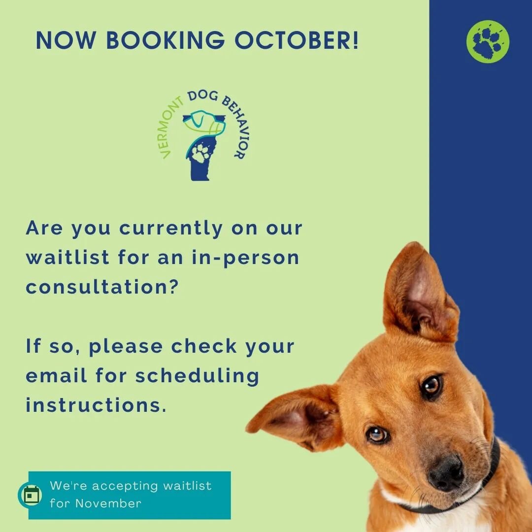 We are starting to send out scheduling emails for October! If you are on our wait-list from August for an in-person consultation, please keep an 👀 on your inbox.

We will be sending these emails in waves in order requests came in. Those who applied 