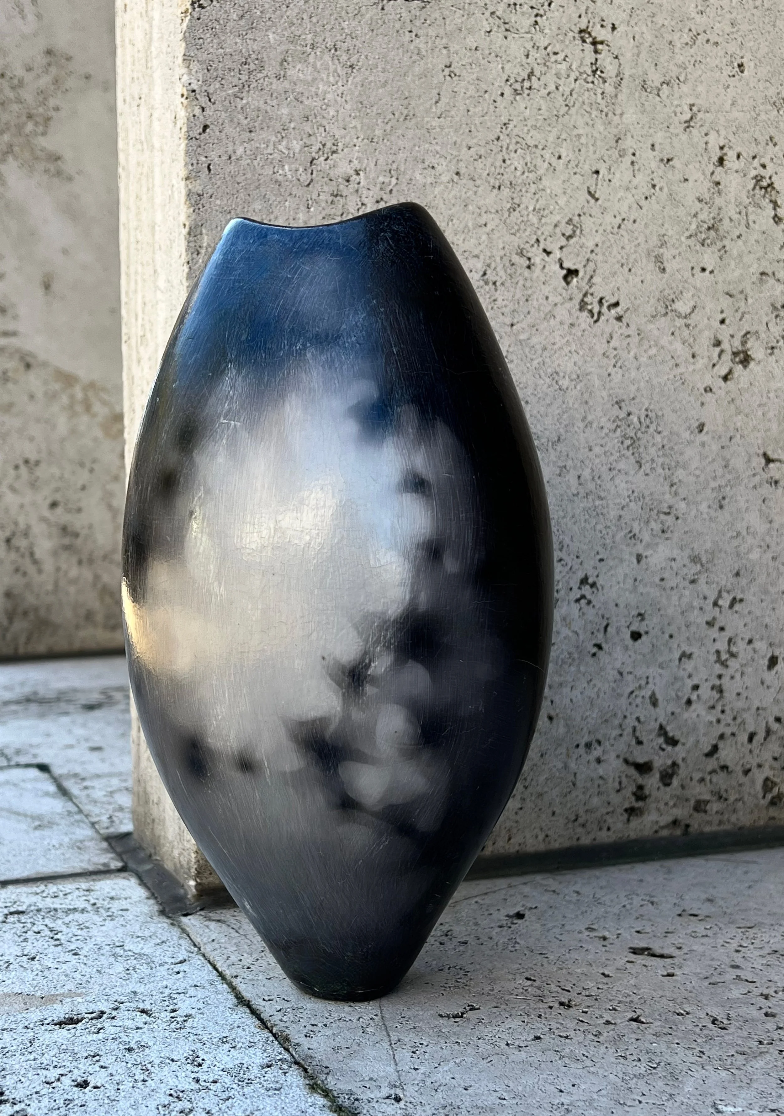 Tall smoke fired vessel