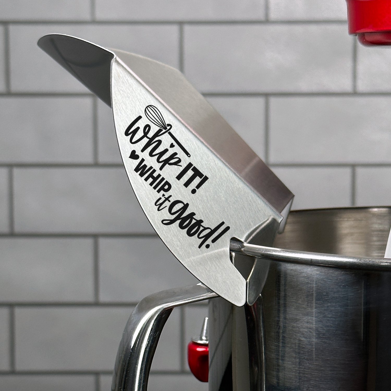 SLOGANS Pouring Chute Attachment / Fits Most Brands Metal Mixing Bowls