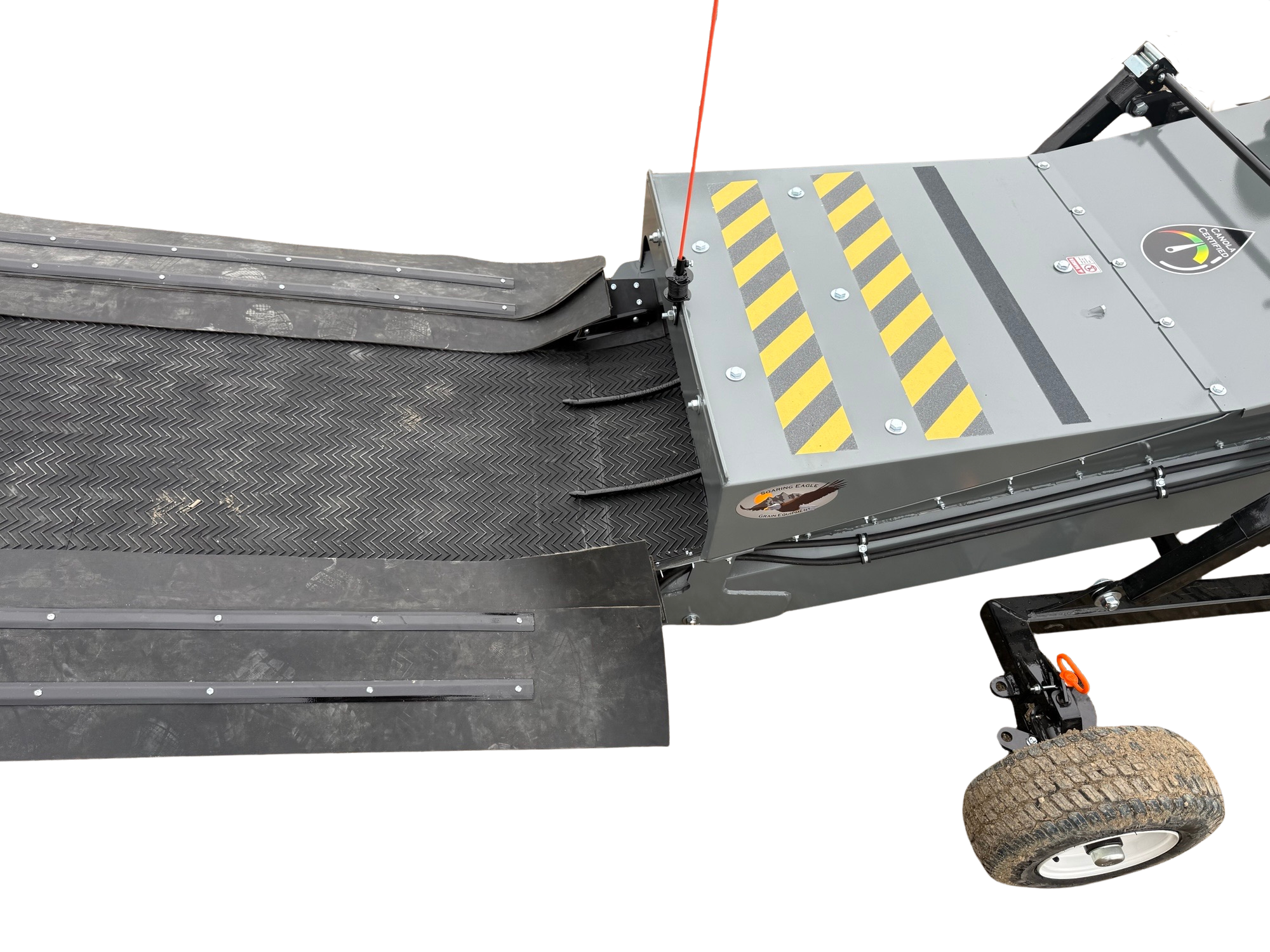 SA 20 Swinging Leg Drive Over Grain Conveyor — Soaring Eagle Grain ...
