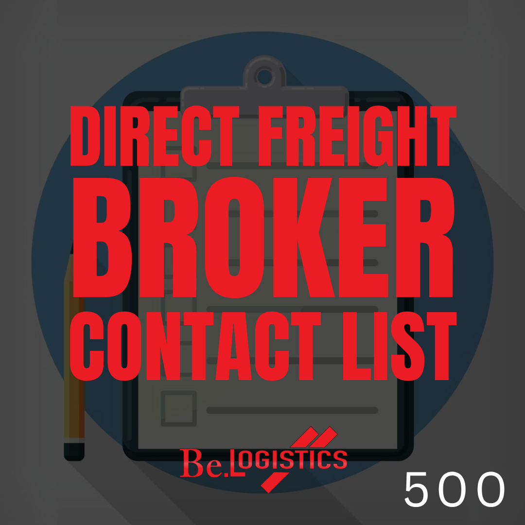 500 Direct Freight Broker Contact List