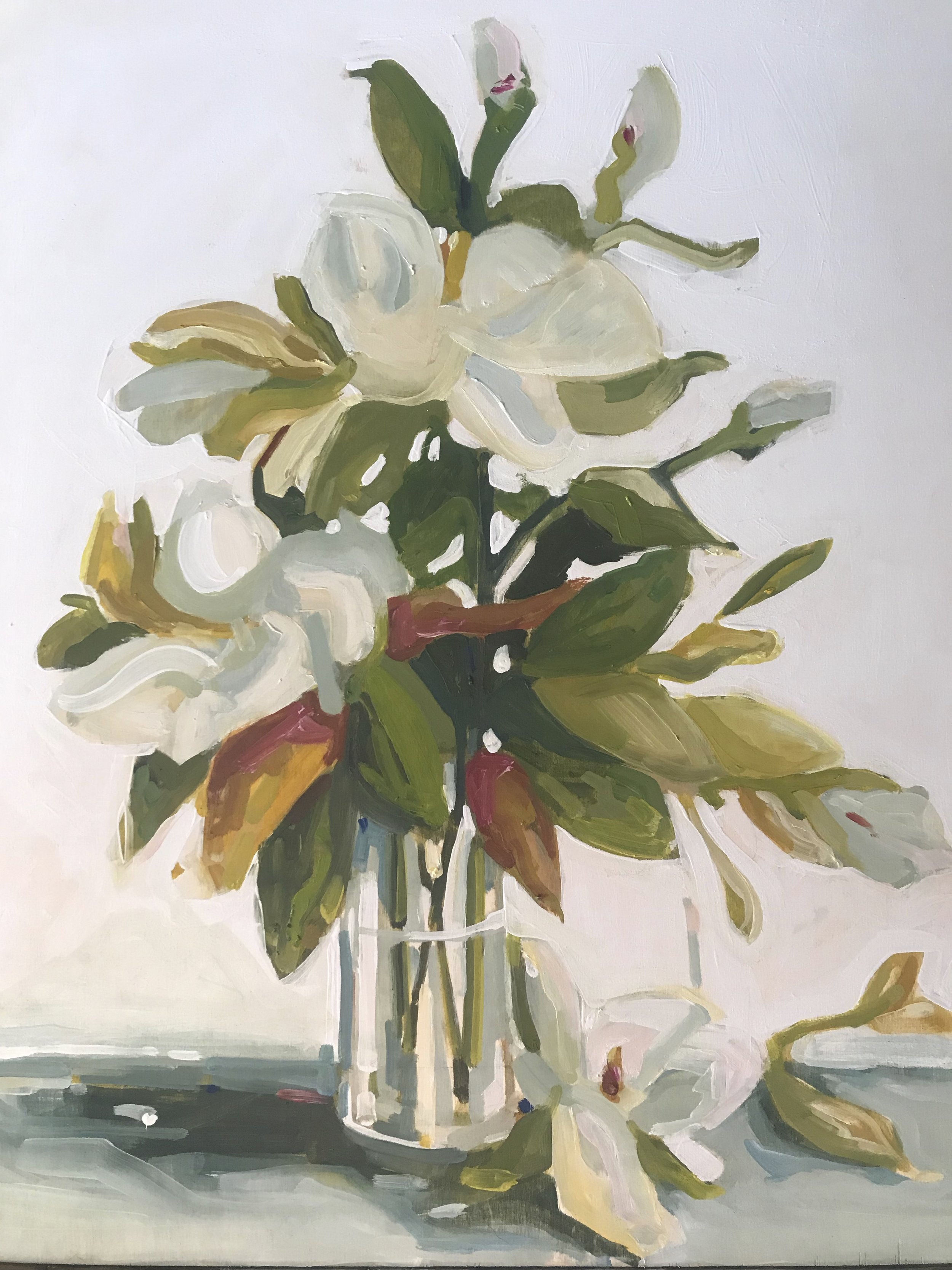 Magnolias en grappe No1