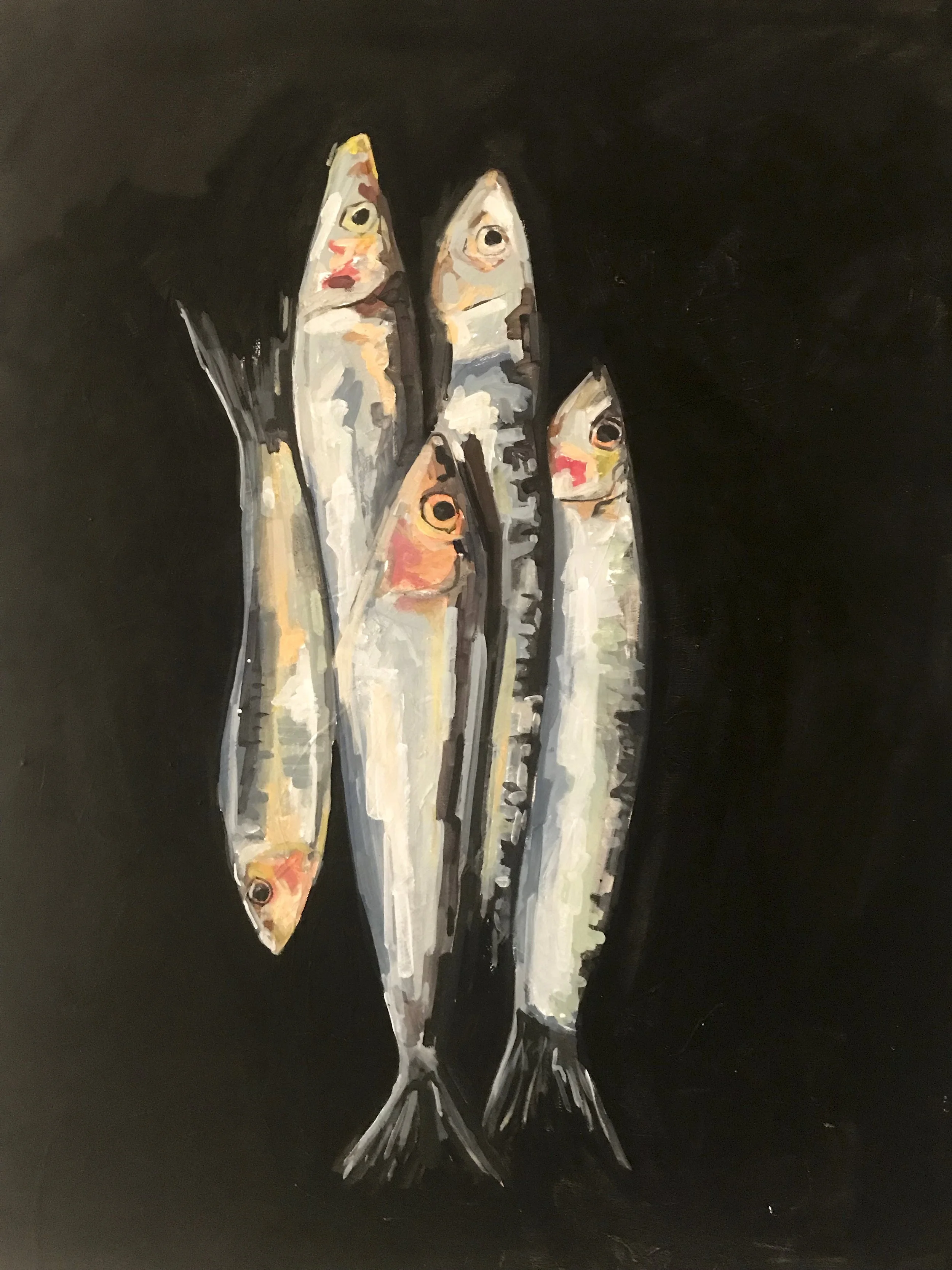 Sardines paresseuses