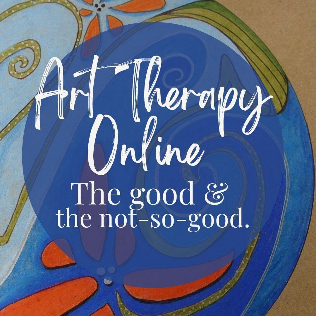 San Diego Art Therapy online: The good and the not-so-good.