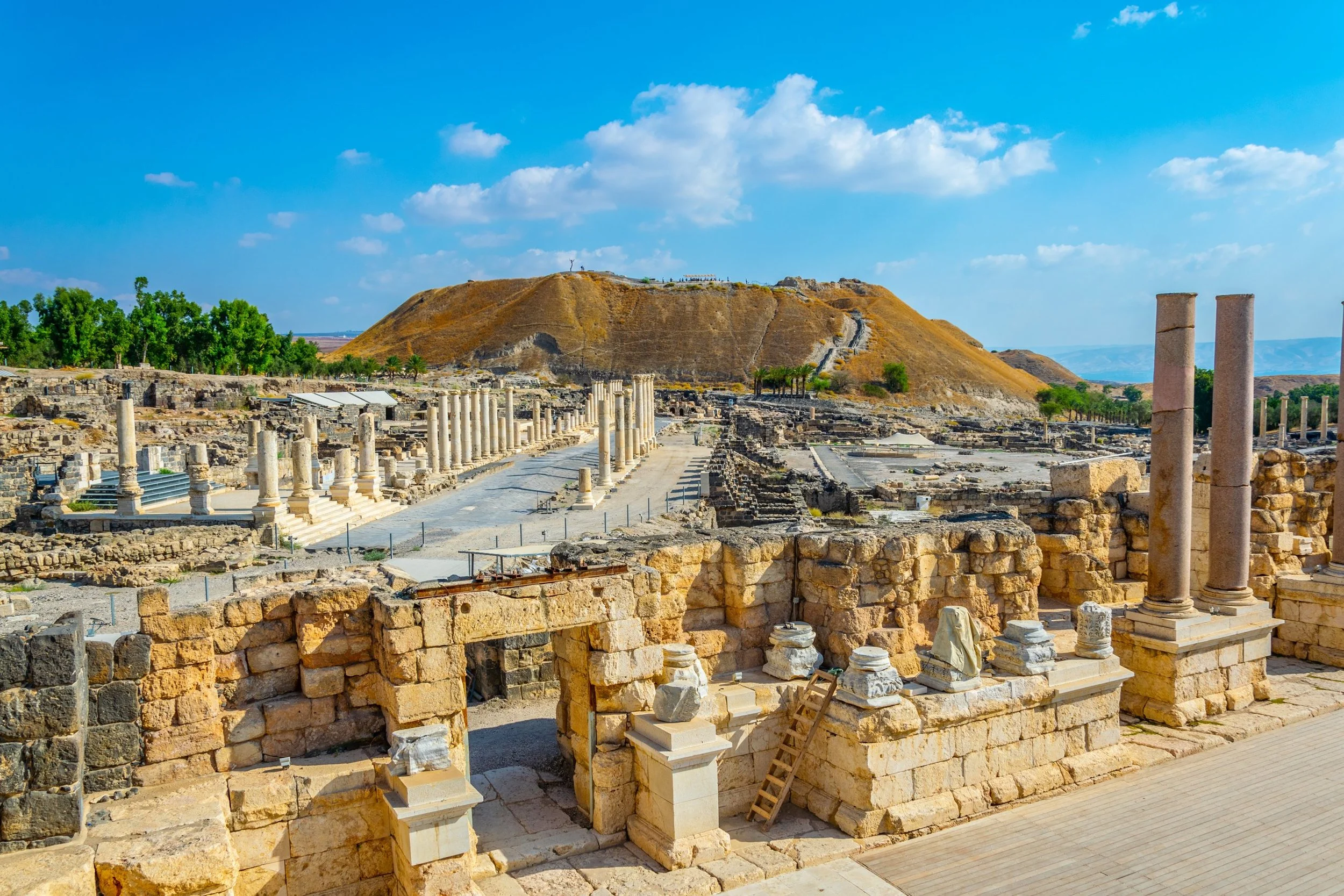 Beit She'an Roman ruins — Day 6