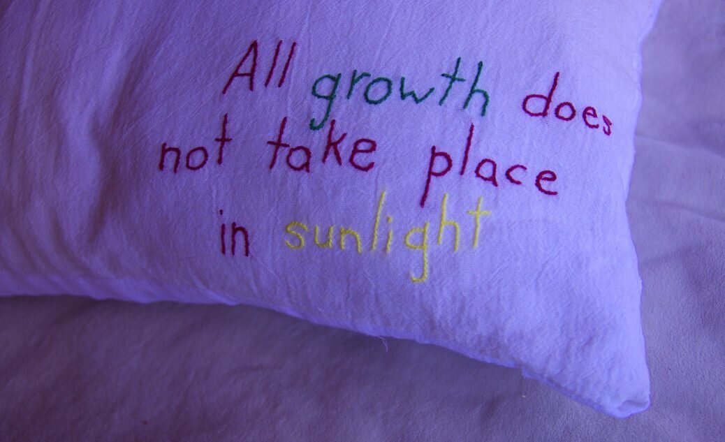 All growth does not take place in sunlight