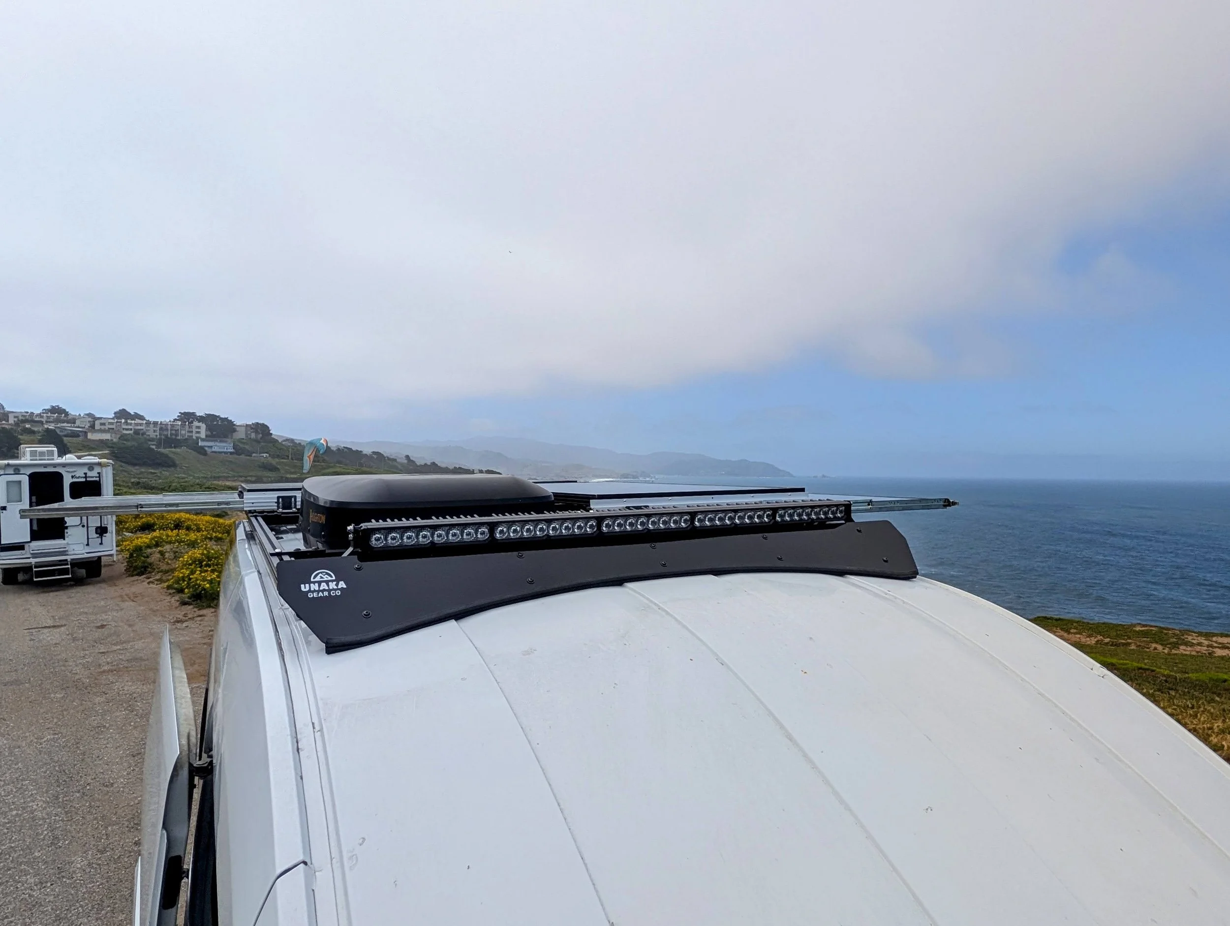 Custom Ford Transit Conversion, solar 
