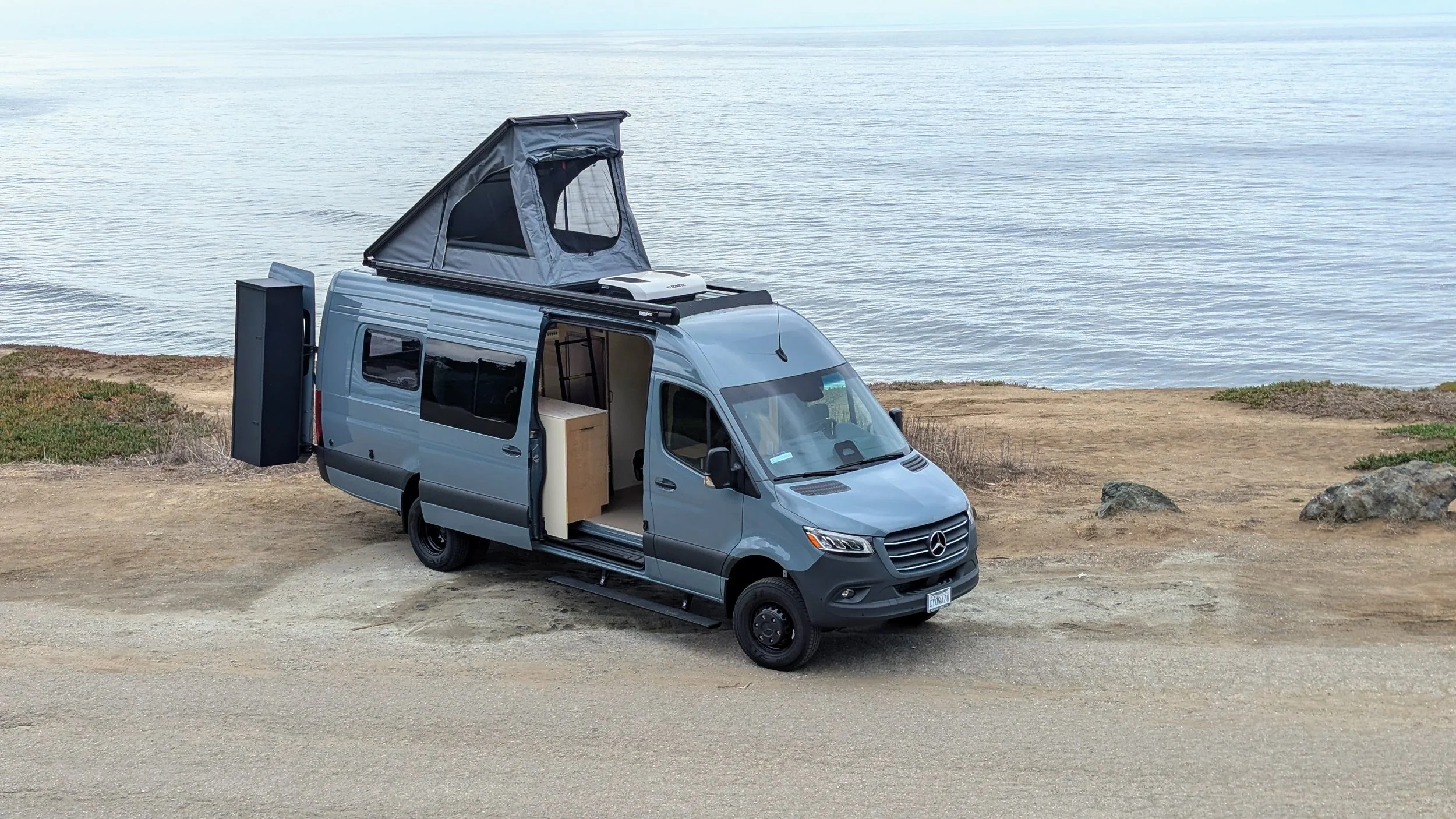 Custom Campervan Racks, Cargo Racks, Tire Racks, Roof Racks, Bike Racks, Ski Racks, Ladders, Camper van Deck