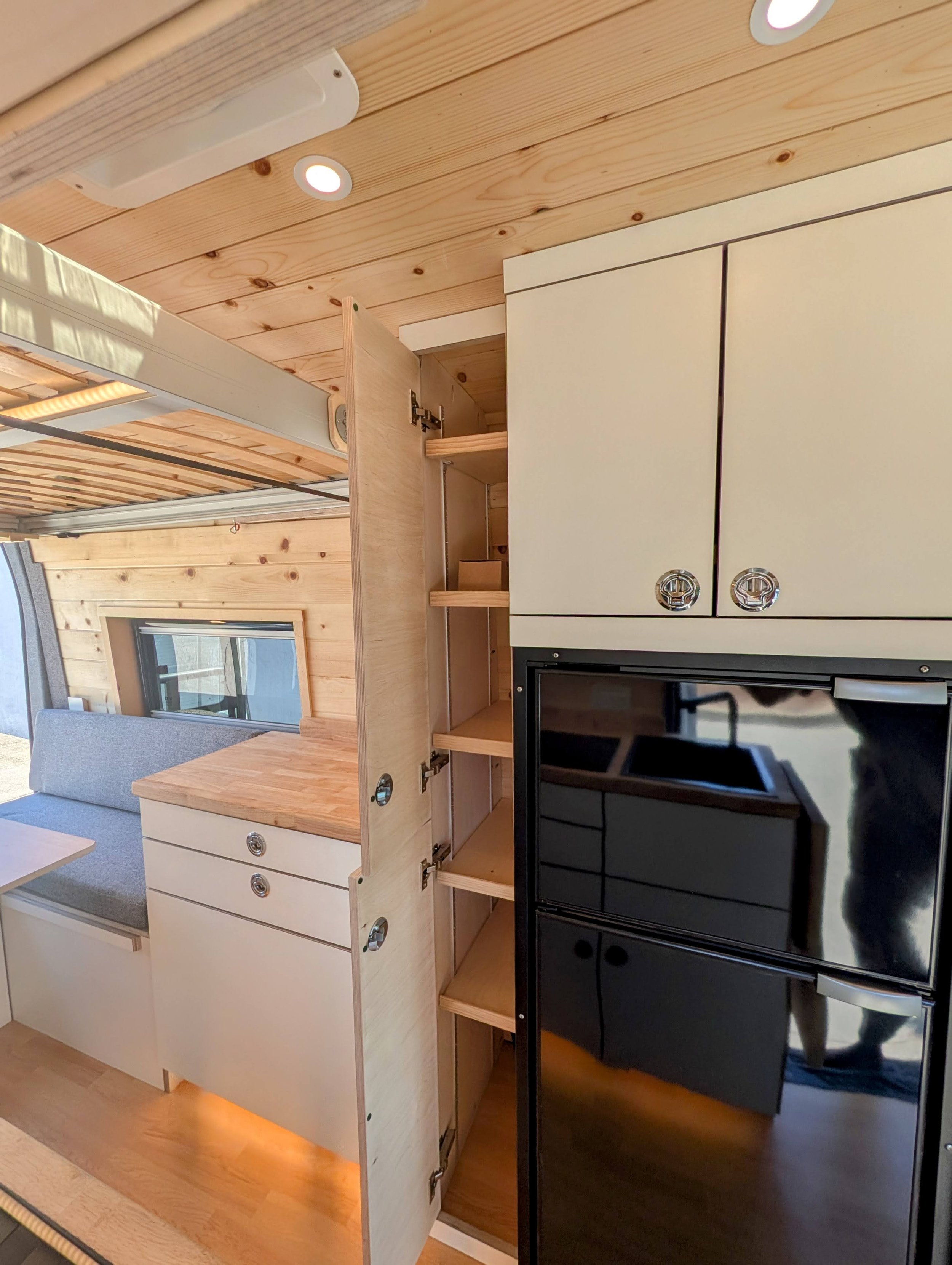 Custom Ford Transit Conversion, Vitrifrigo Refrigerator 