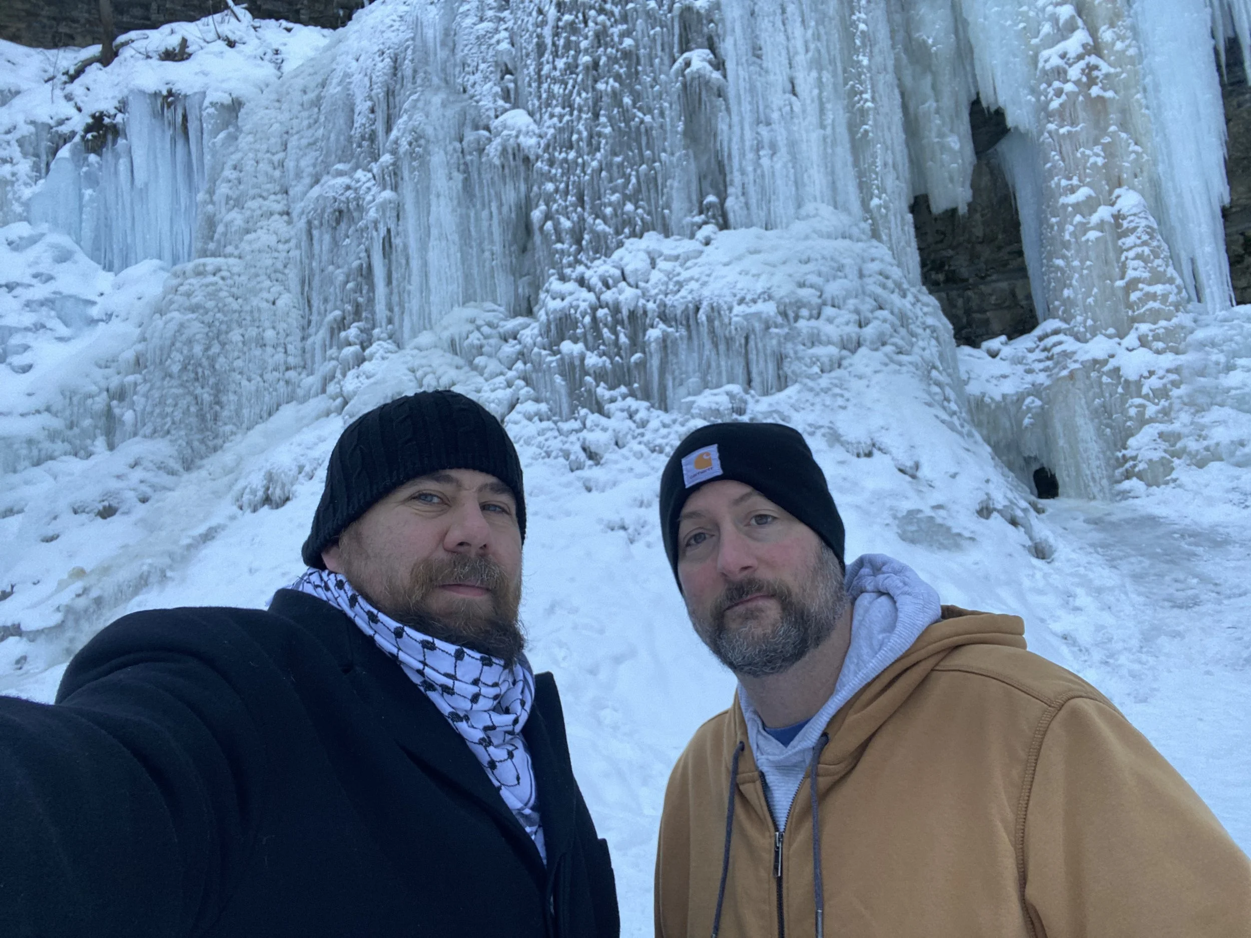 Tiffany Falls in Winter