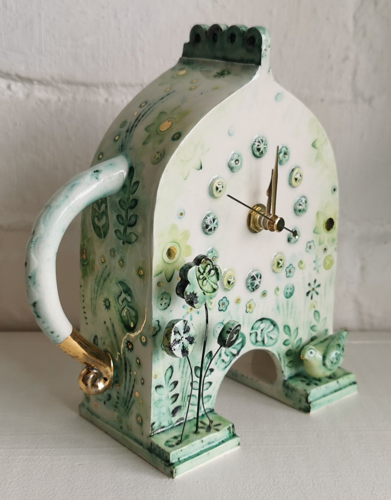 Garden stroppy Clock