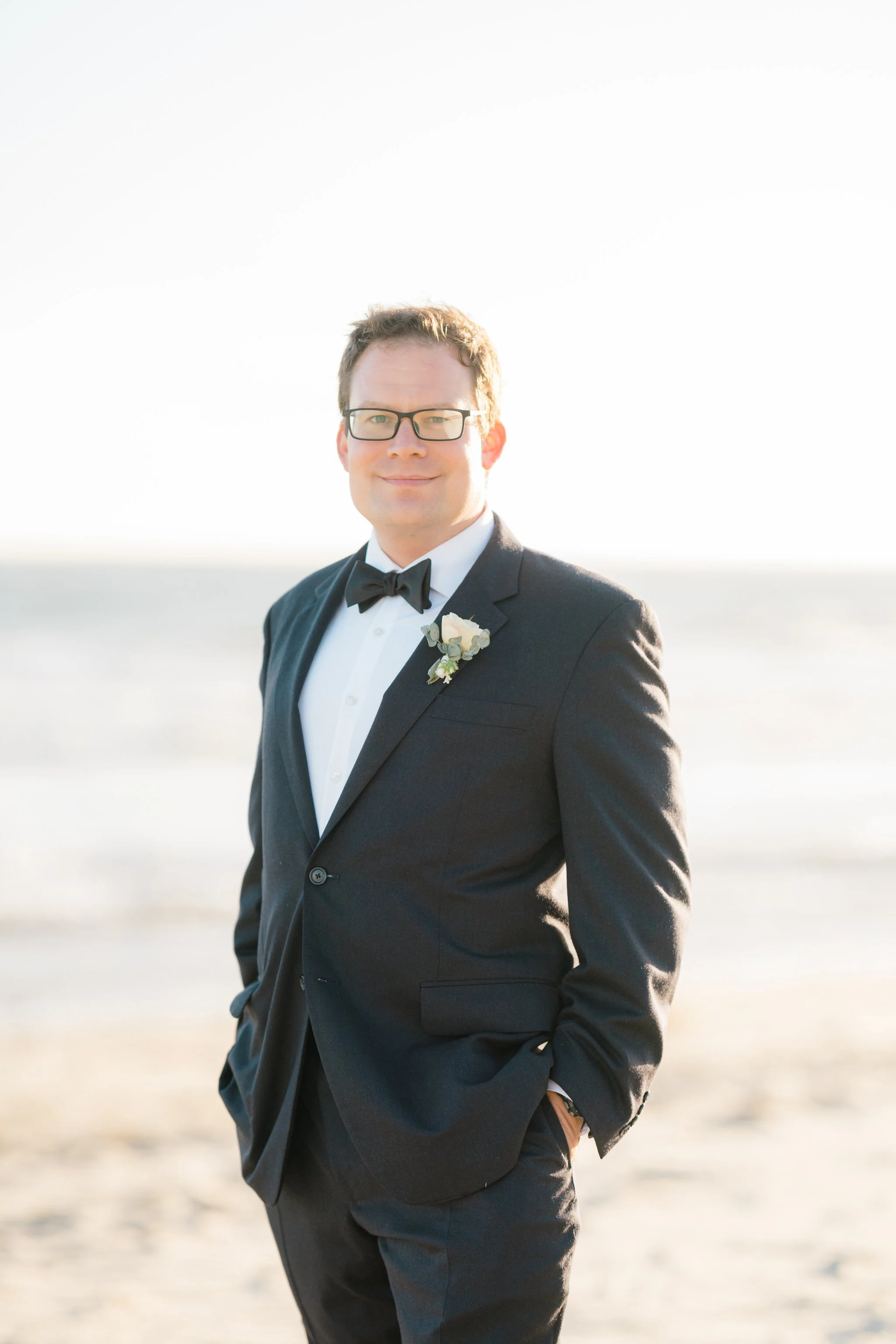 Groom portrait, Zuma, Malibu