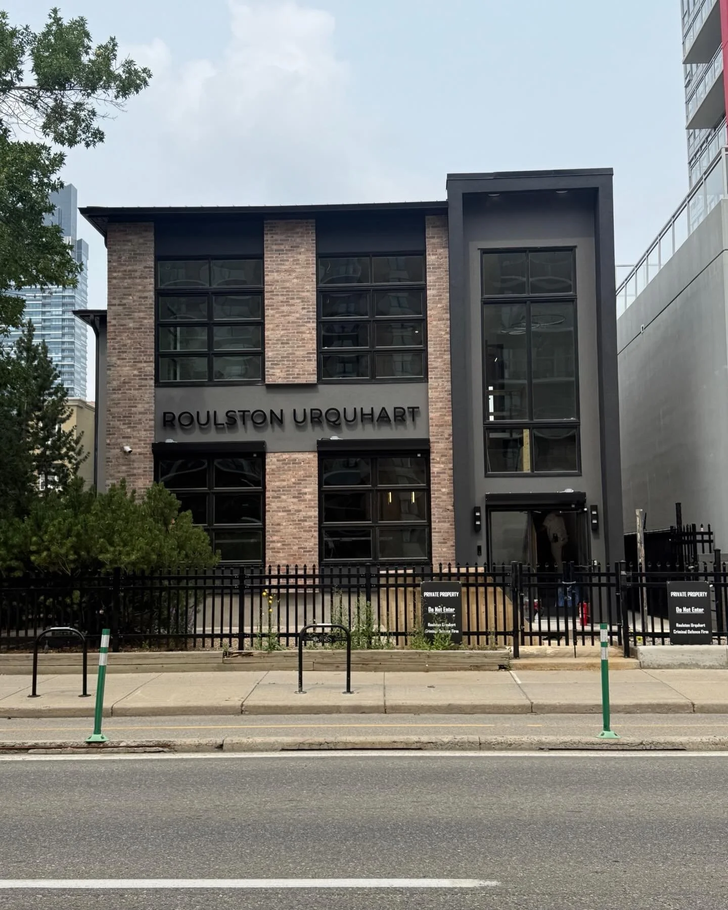 Construction completion alert! 🚧
&nbsp;
We recently finished working on a major renovation for our clients at Roulston Urquhart, and this one went well beyond a typical refresh.
&nbsp;
To make room for a new executive-level second floor, we quite li