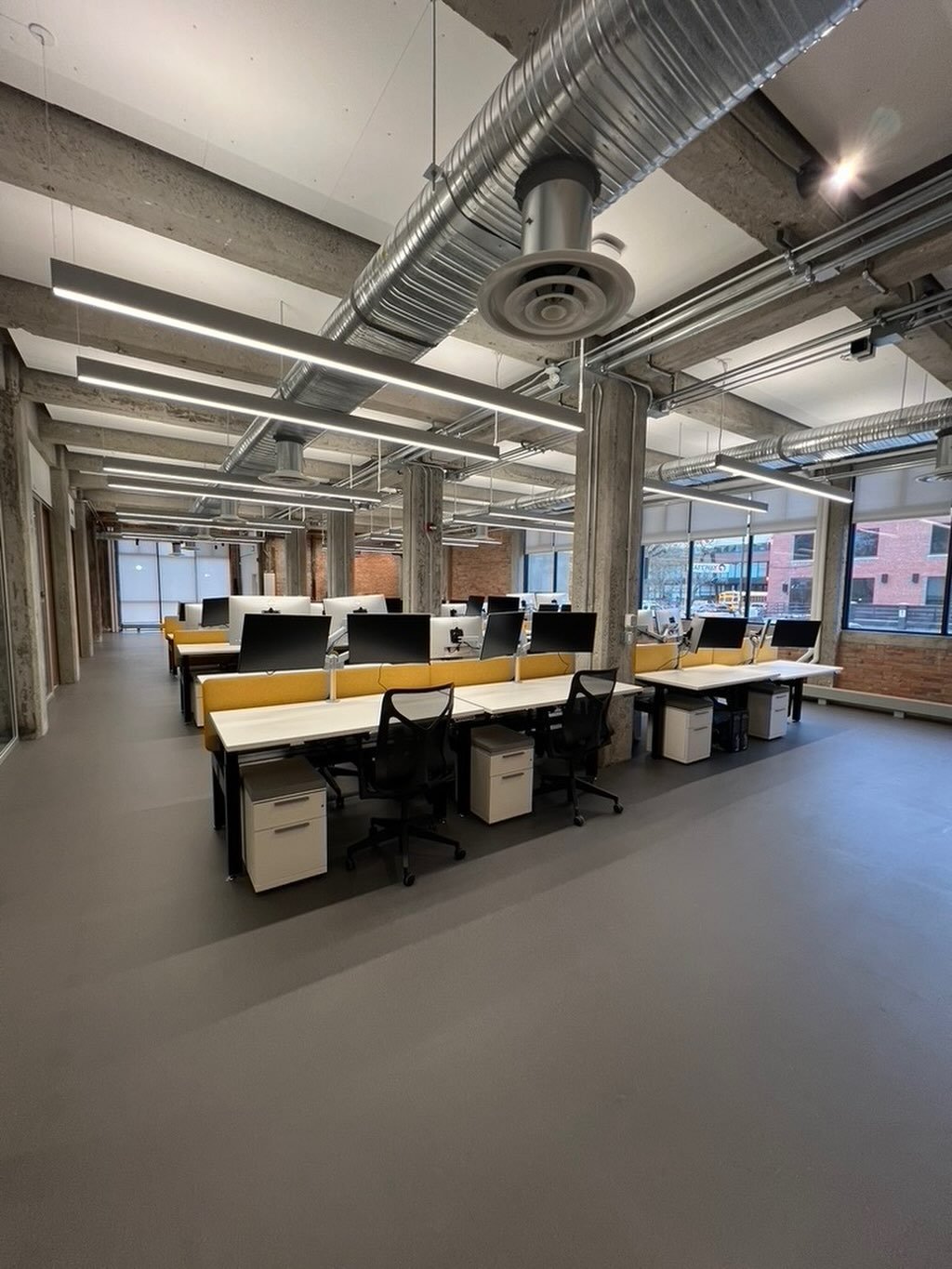 Throwback Thursday!
&nbsp;
Check out this past project we completed for Perkins &amp; Will. The focus of this project was to provide a flexible, modern co-working space that could accommodate both individual and collaborative work. Therefore, we made