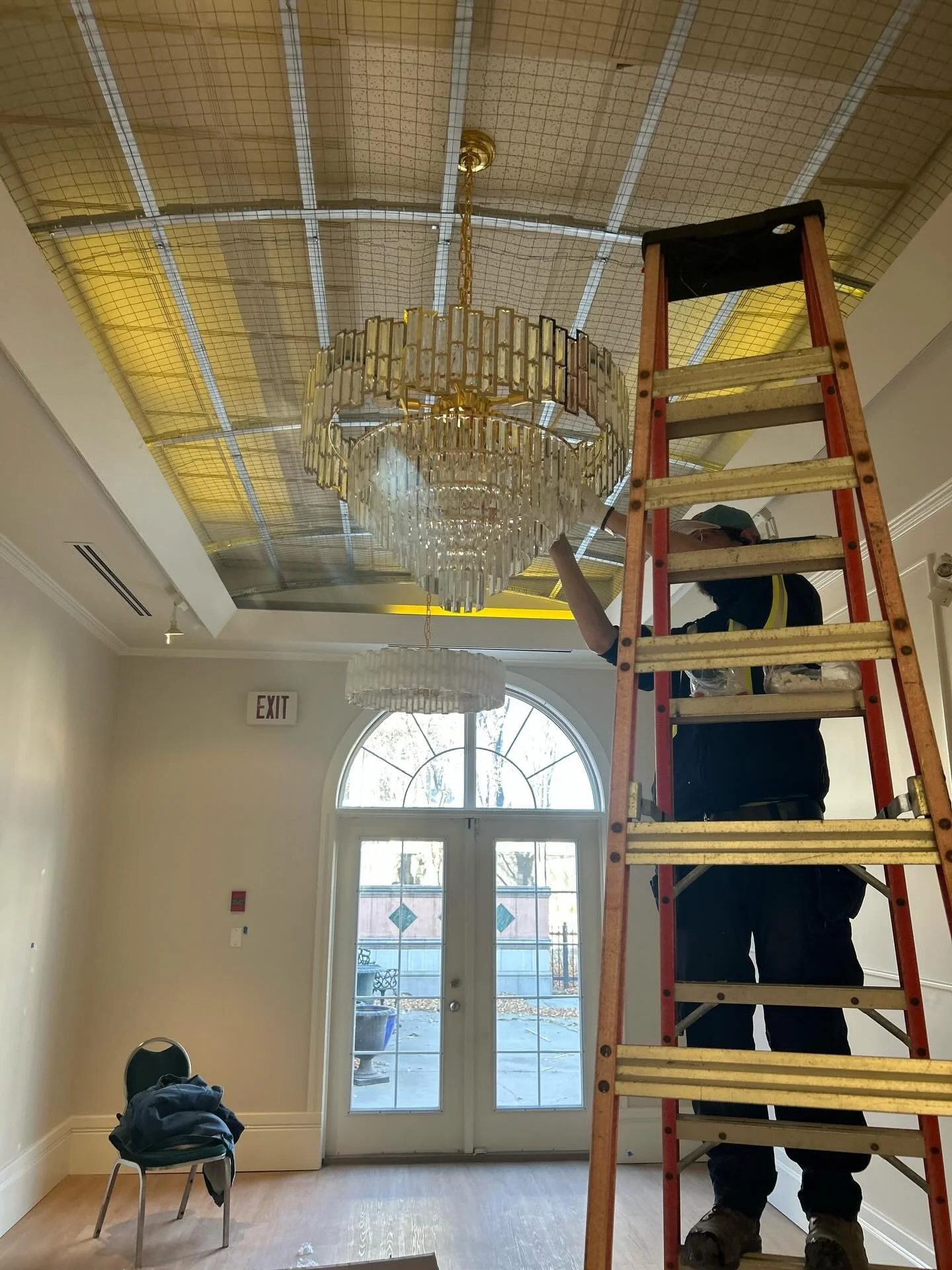 Welcome to Spring!
&nbsp;
It may officially be spring, but we&rsquo;re still thinking about everything that kept us busy in winter, like this transformation of the Aspiher event space. 
&nbsp;
For this project, we did everything from adding a fresh c