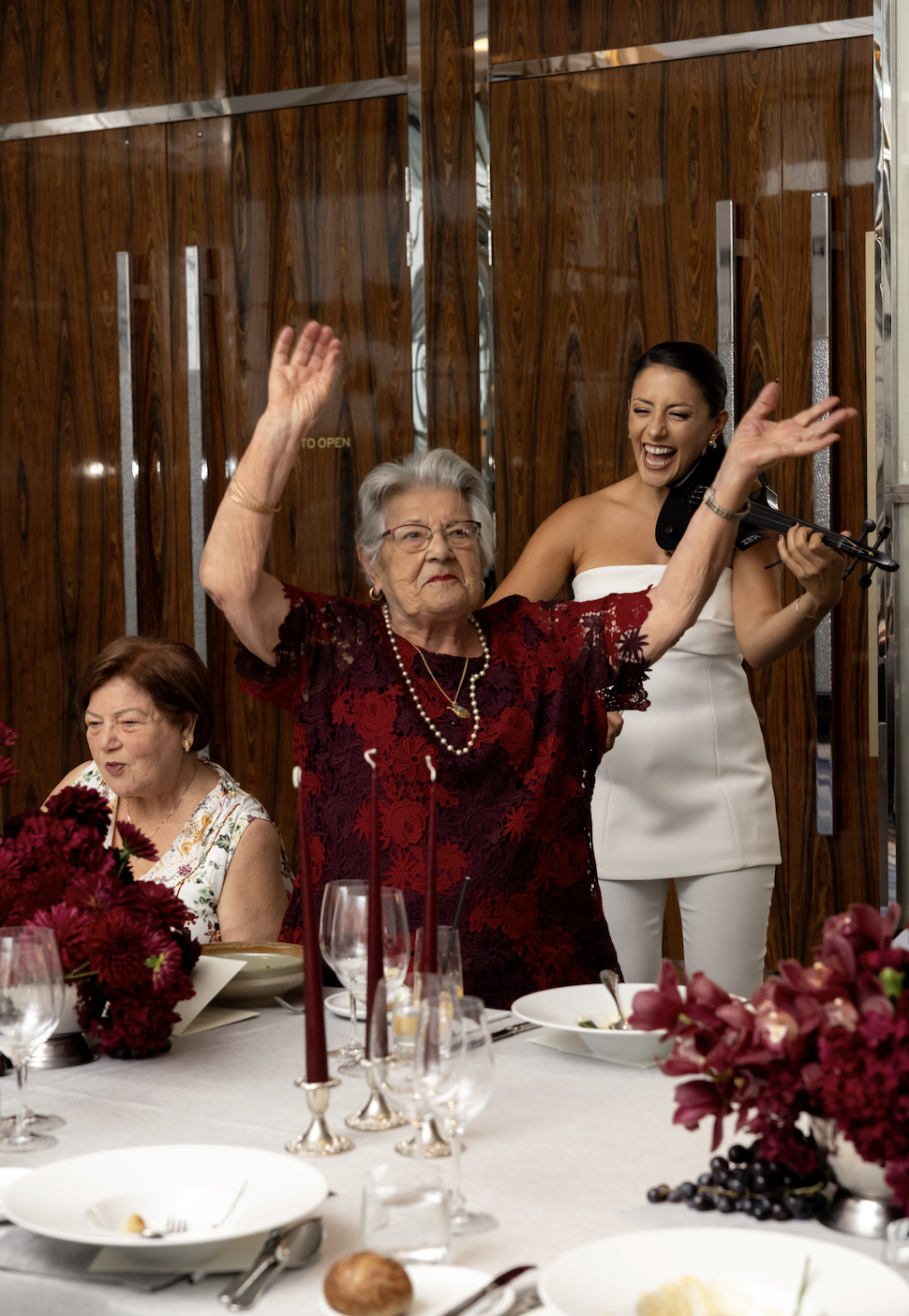 Live violinist for Christening event at the Crown Sydney