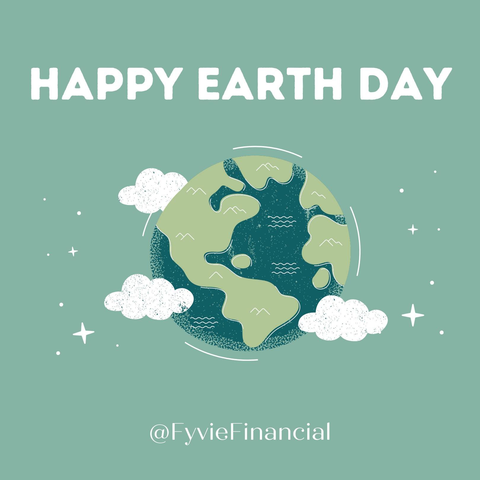 Happy Earth Day 2024! 🌎✨ At Fyvie Financial, we believe in the power of sustainable financial choices for a brighter future. Let's join hands in nurturing both your wealth and our beautiful planet. Together, we can make a positive impact today and f
