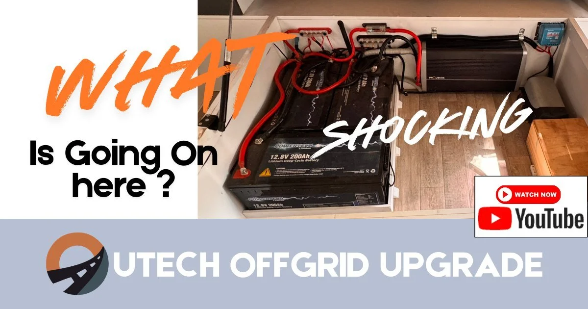 🤔 REMEMBER THE FEW VIDEO'S WE SHARED TITLED: 
🤠 These Are The Fingerprints Of A Cowboy 🤠 

IT WAS ONE OF THE WORST 600ah UPGRADES WE'VE SEEN ❗

✅ We Ripped It Out &amp; Rebuilt It From Scratch.

▶️ Check it out on YouTube 🔴
Link in bio or ask in 